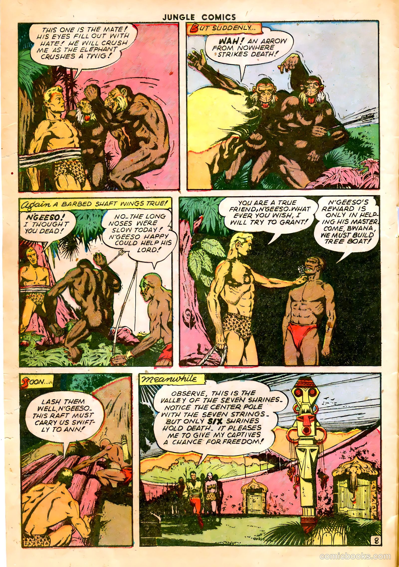 Jungle Comics #65 (1945) — page 10 of 52