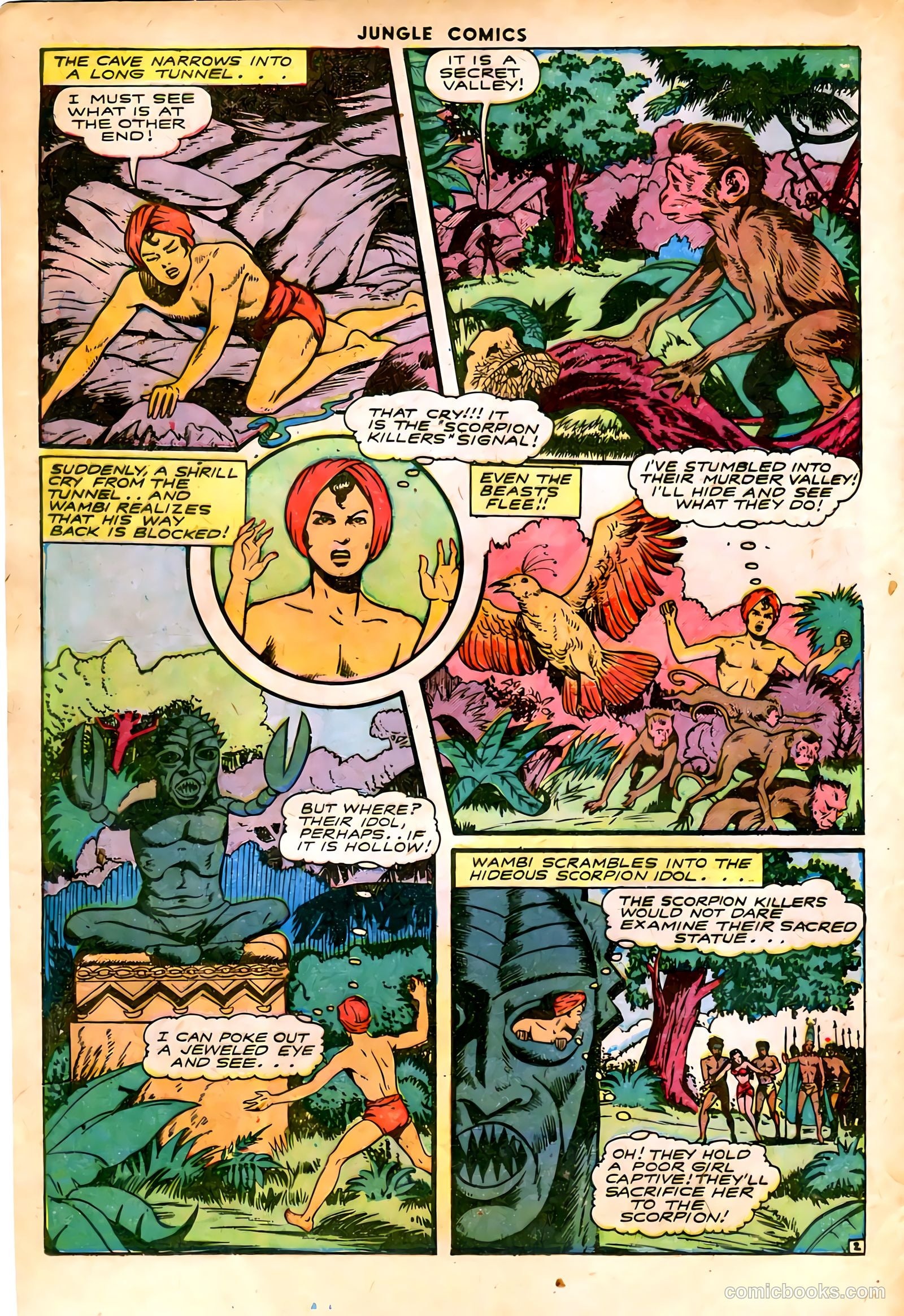 Jungle Comics #65 (1945) — page 16 of 52
