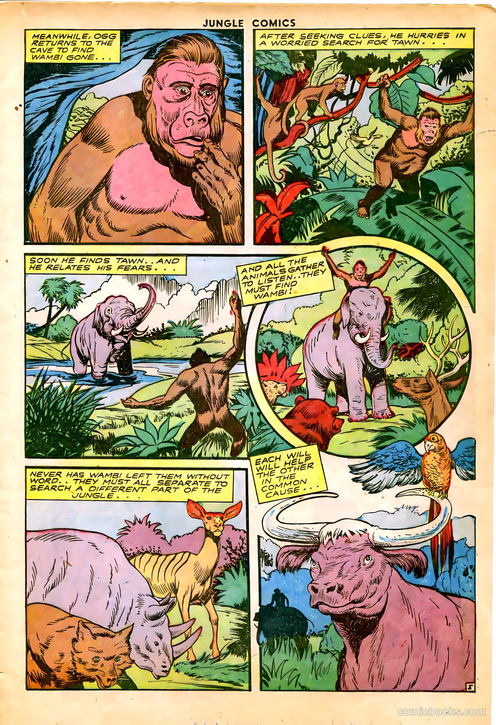 Jungle Comics #65 (1945) — page 19 of 52