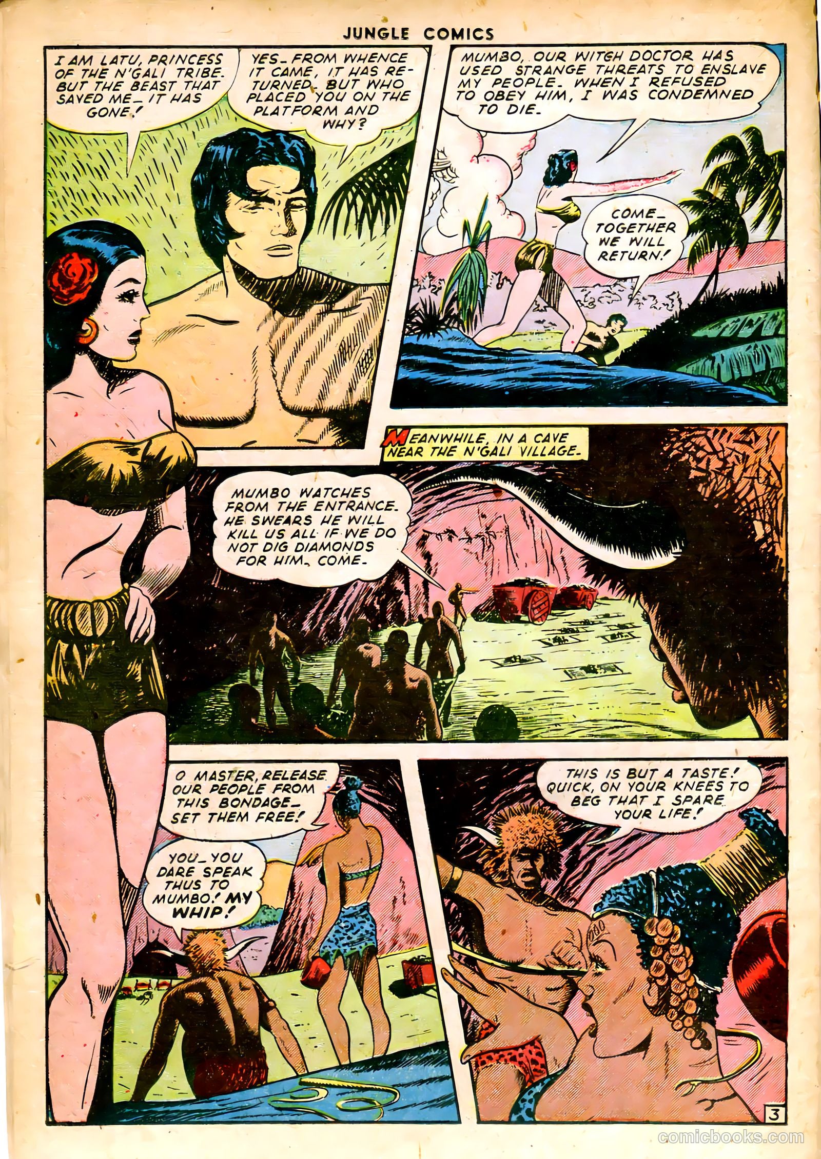 Jungle Comics #65 (1945) — page 32 of 52