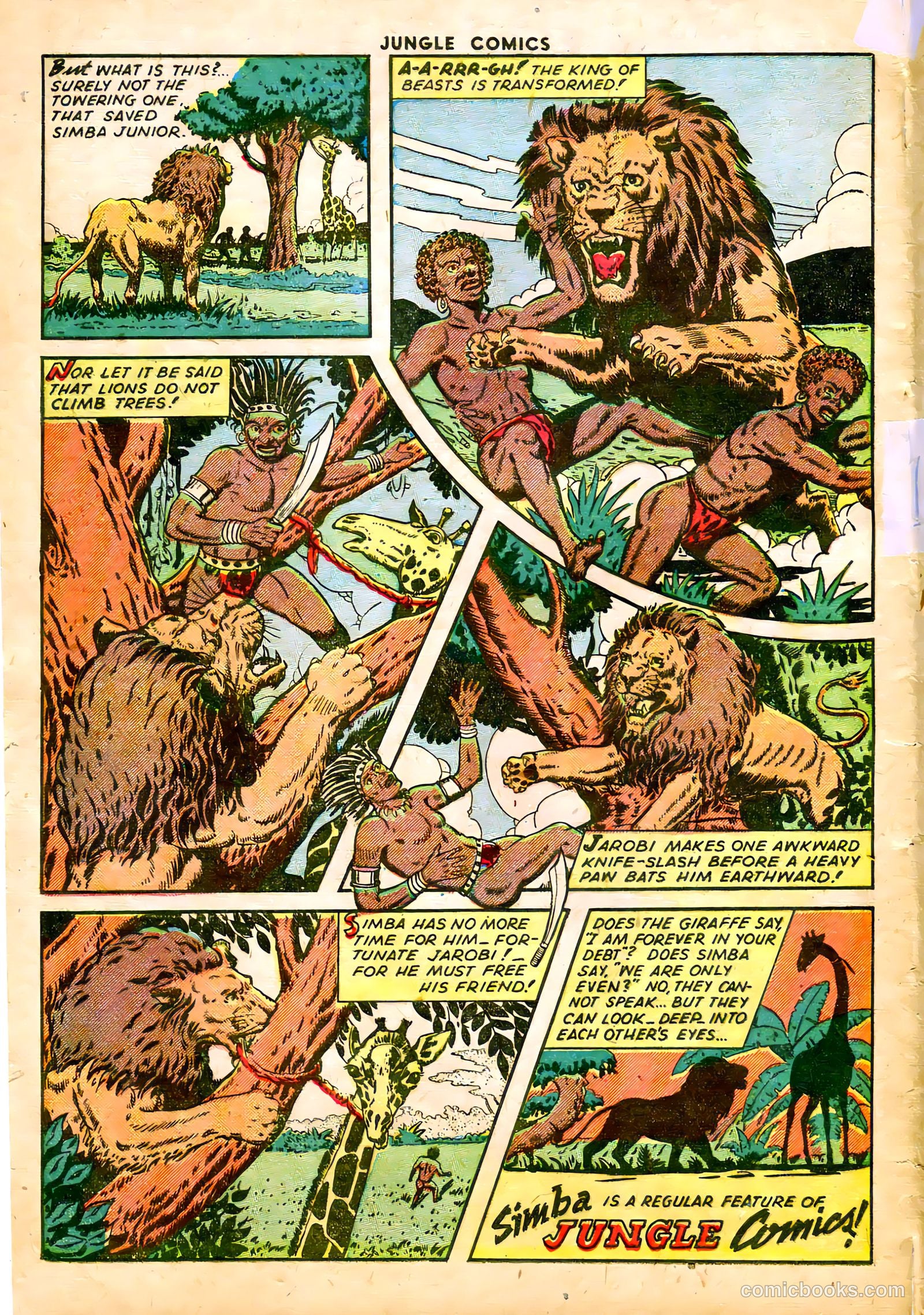 Jungle Comics #65 (1945) — page 42 of 52
