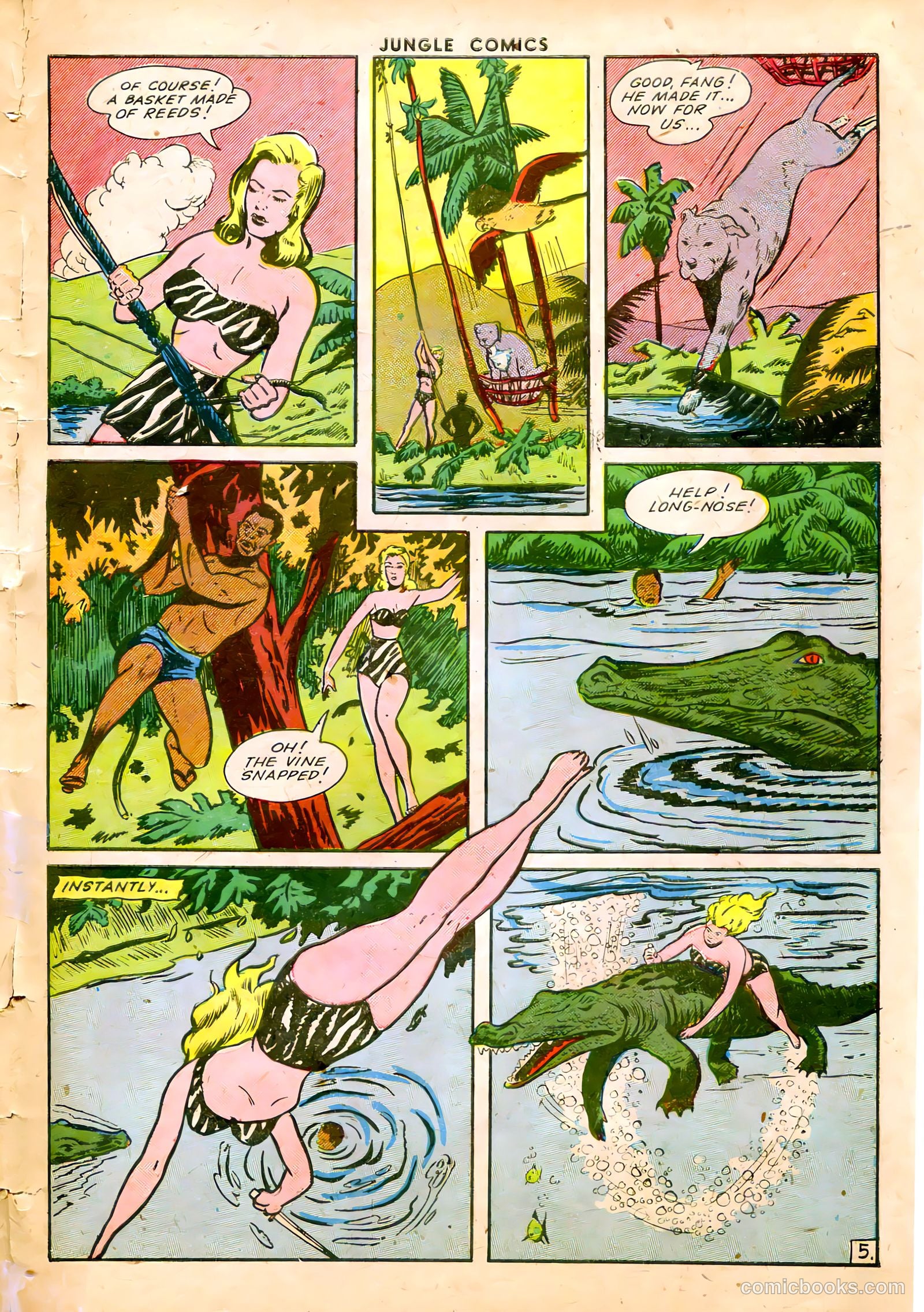 Jungle Comics #65 (1945) — page 47 of 52