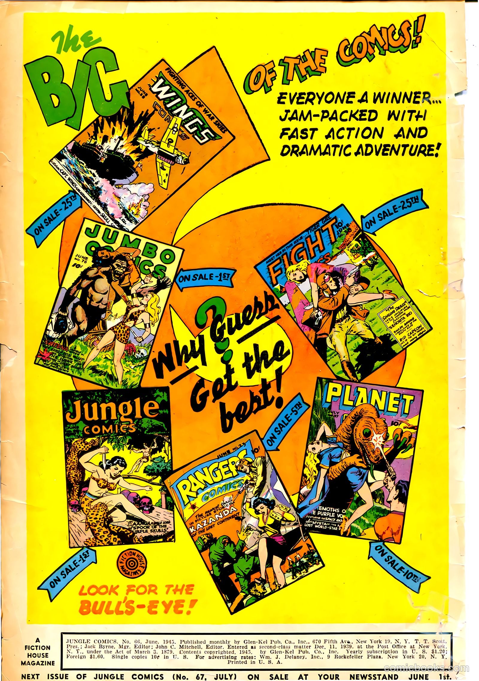 Jungle Comics #66 (1945) — page 2 of 52
