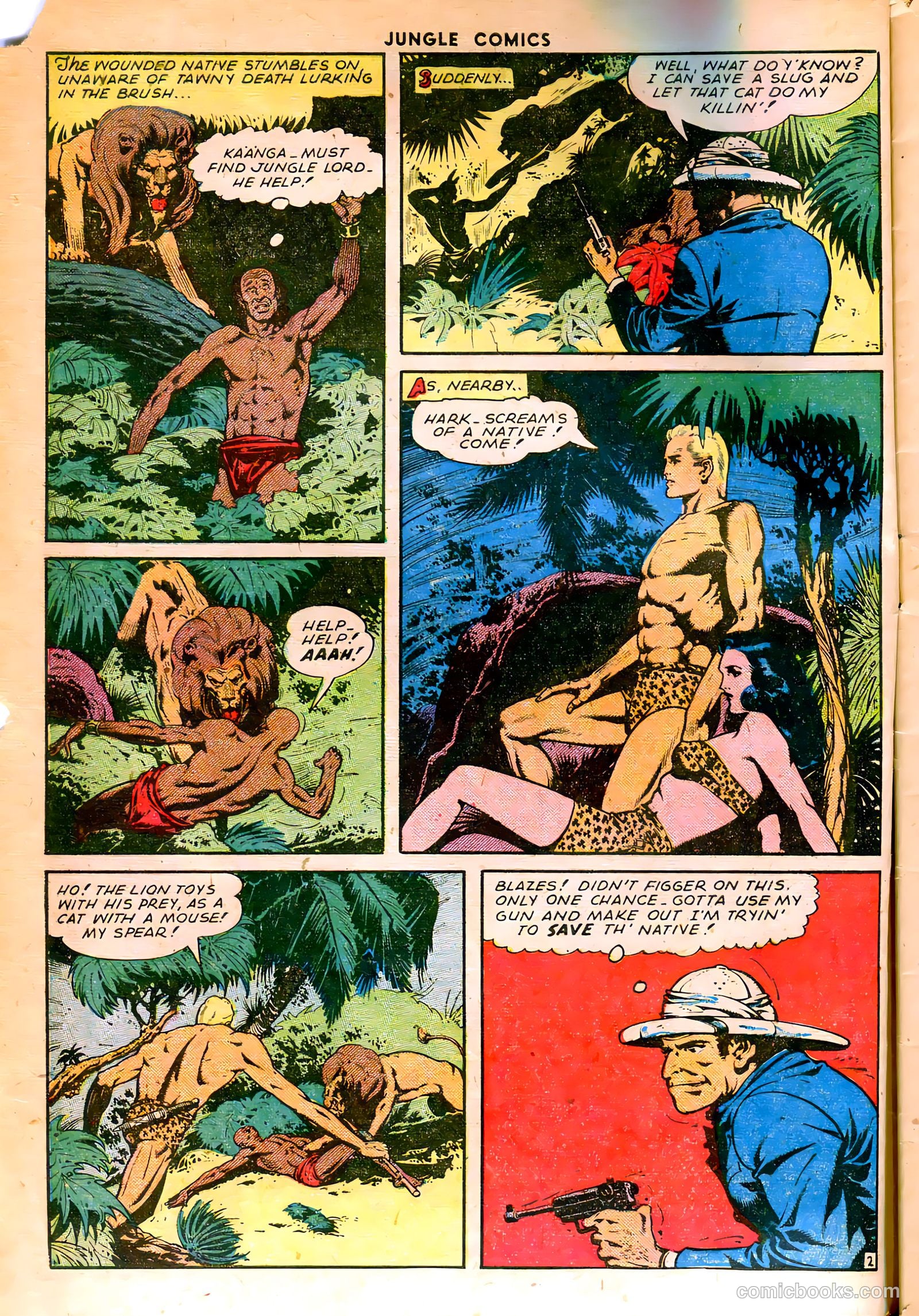 Jungle Comics #66 (1945) — page 4 of 52