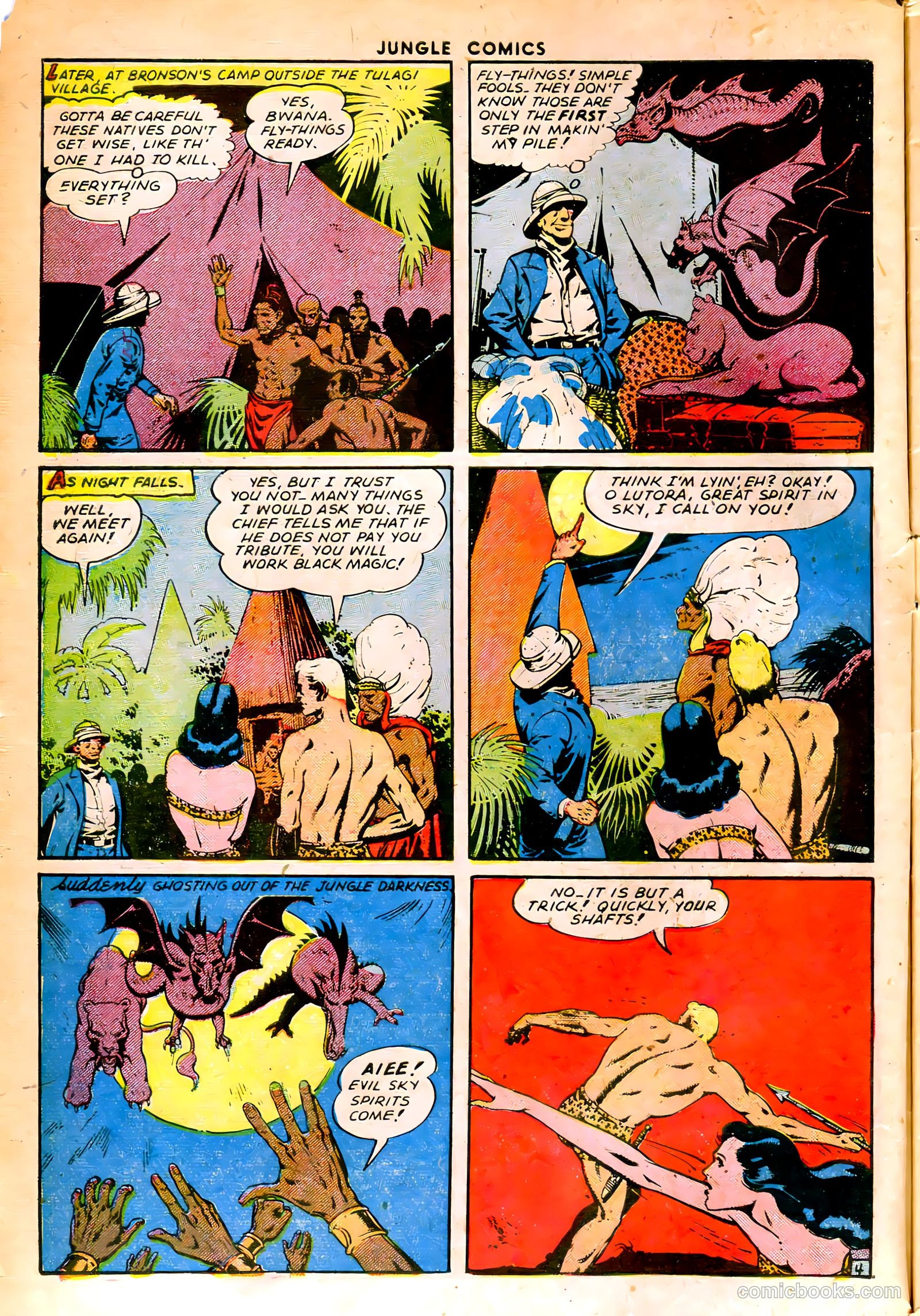 Jungle Comics #66 (1945) — page 6 of 52