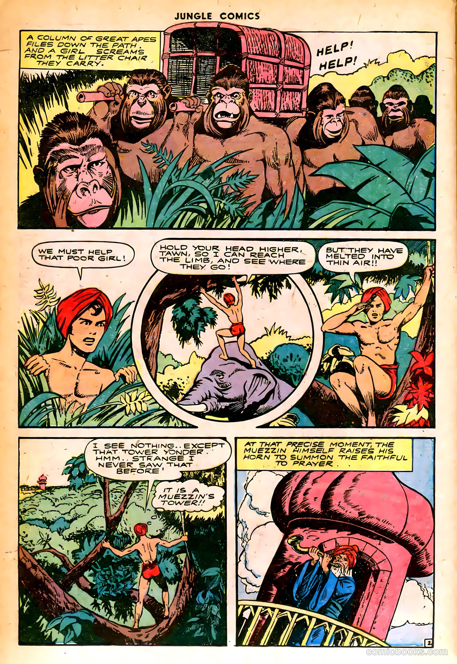 Jungle Comics #66 (1945) — page 16 of 52