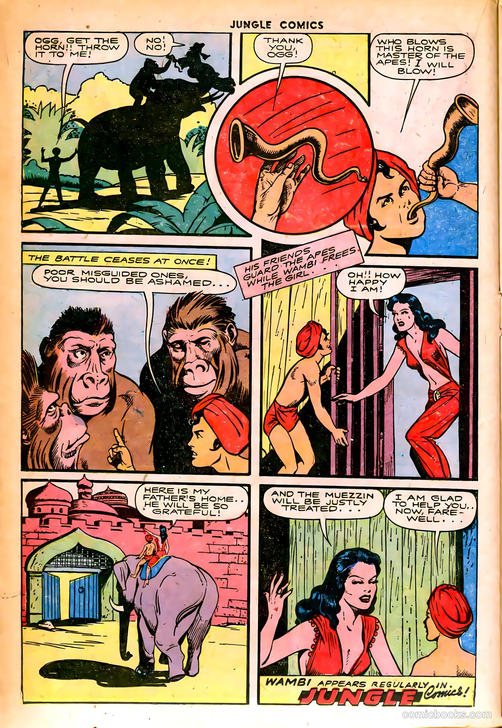 Jungle Comics #66 (1945) — page 22 of 52