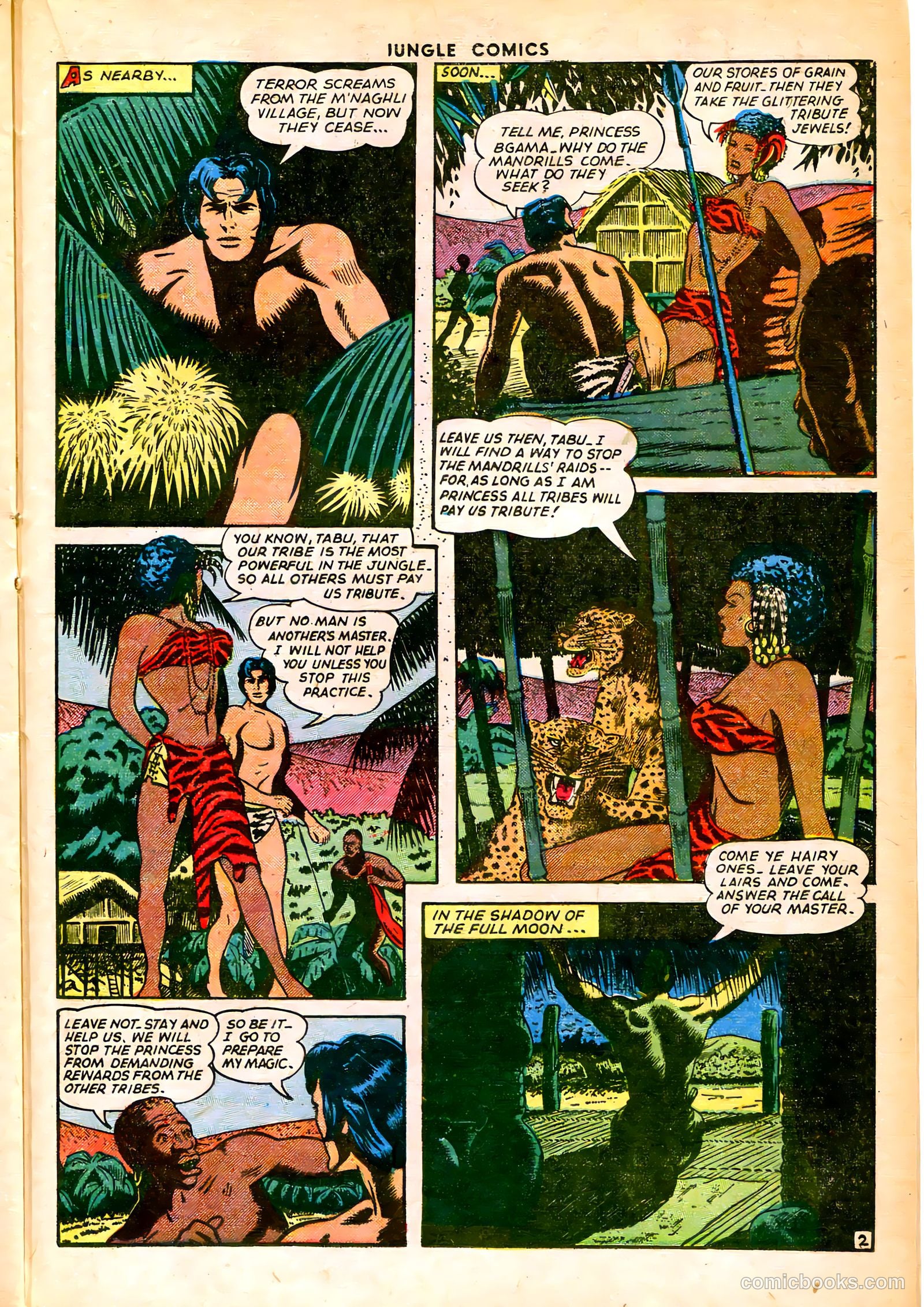 Jungle Comics #66 (1945) — page 31 of 52