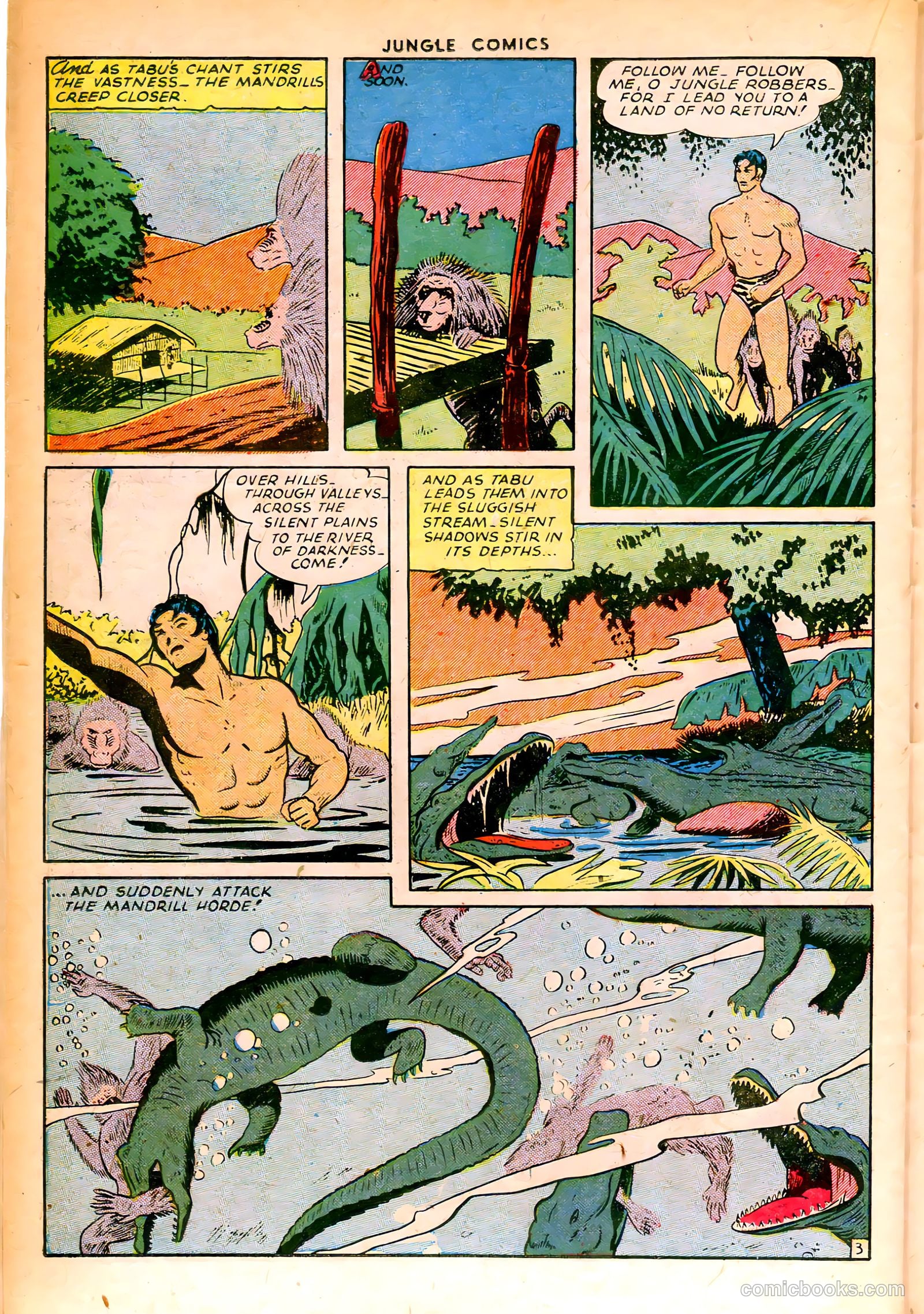 Jungle Comics #66 (1945) — page 32 of 52