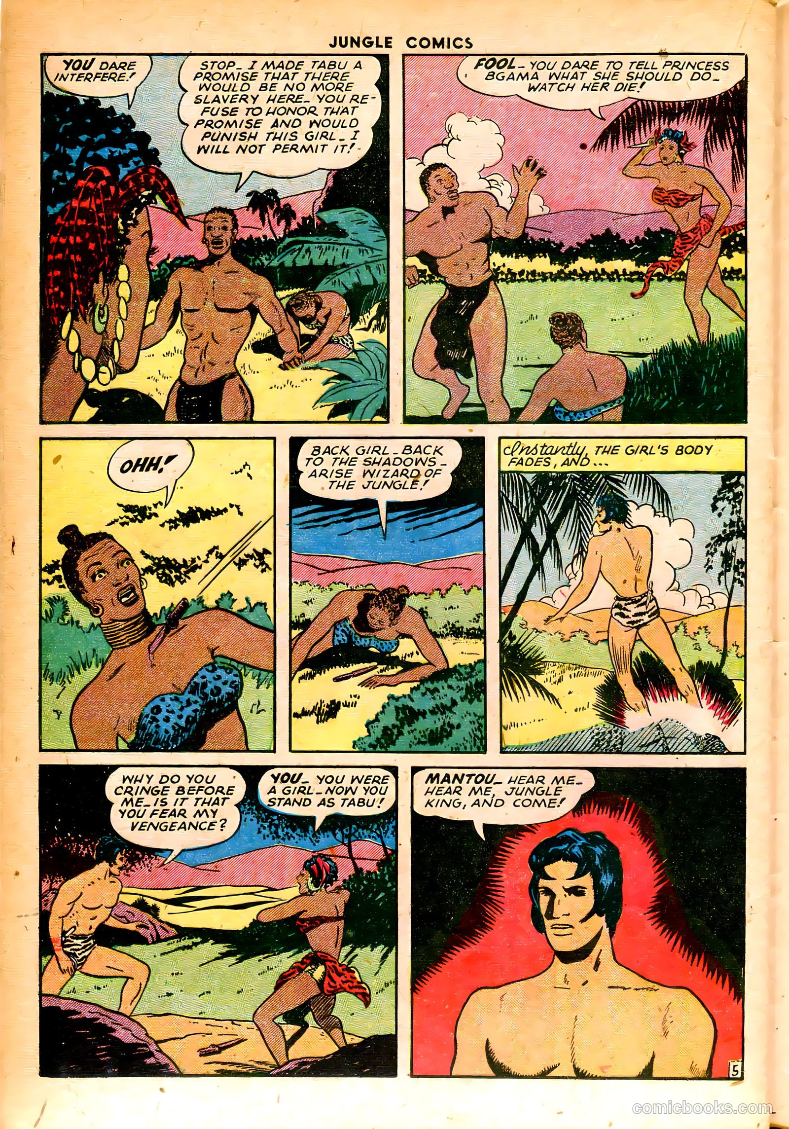 Jungle Comics #66 (1945) — page 34 of 52