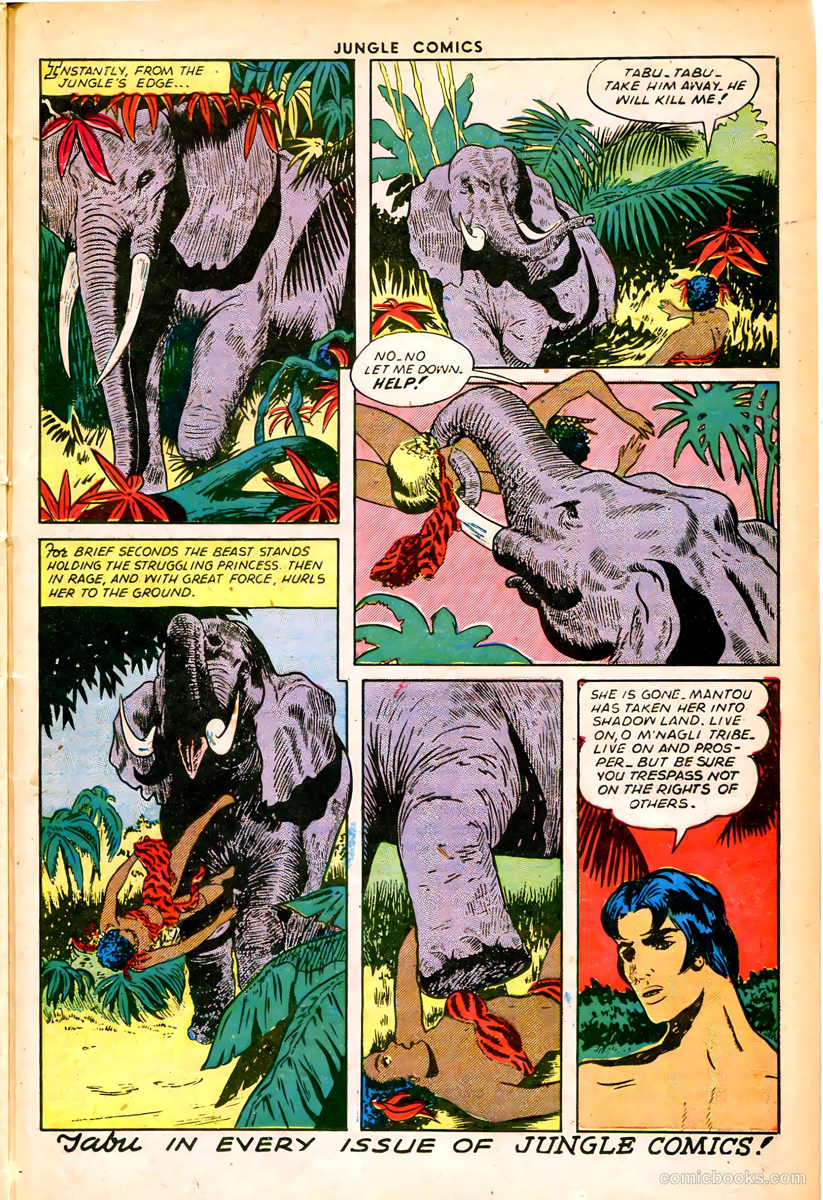 Jungle Comics #66 (1945) — page 35 of 52
