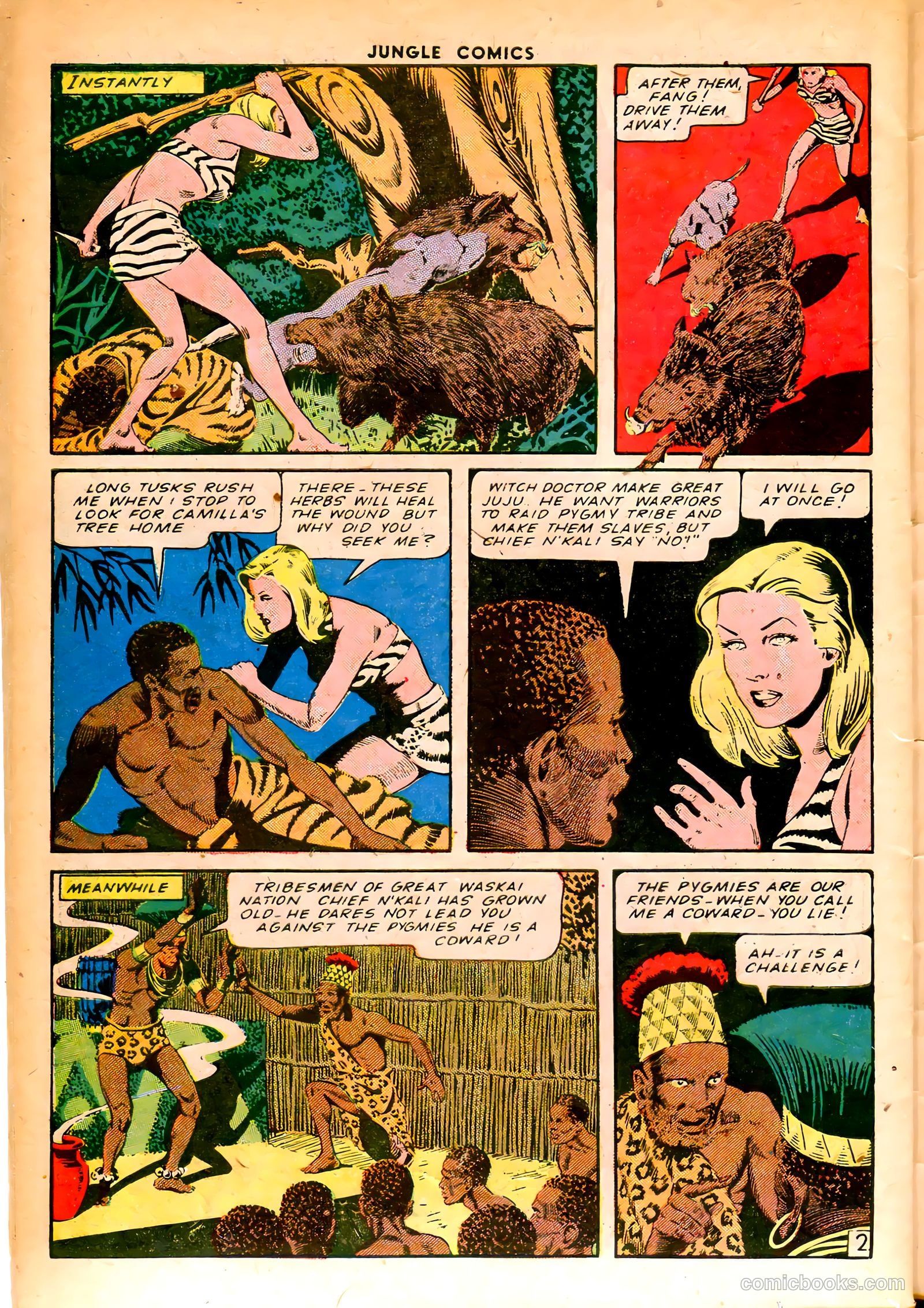 Jungle Comics #66 (1945) — page 44 of 52