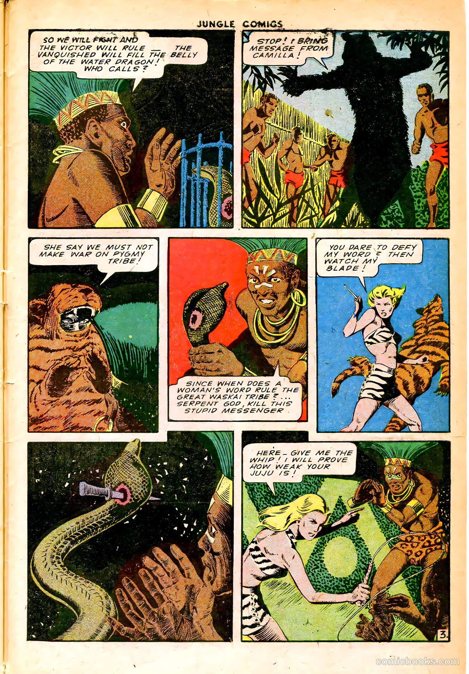 Jungle Comics #66 (1945) — page 45 of 52