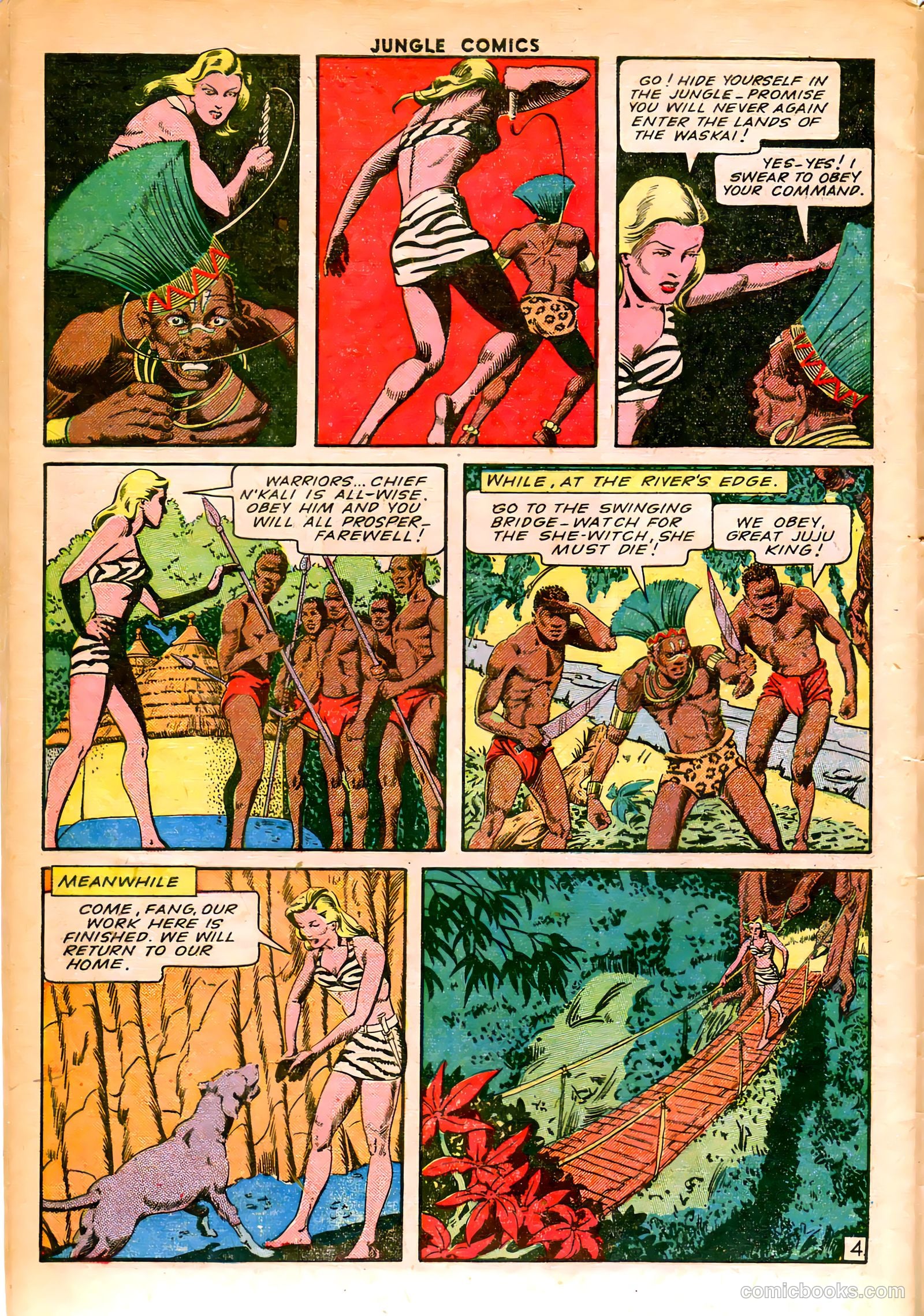Jungle Comics #66 (1945) — page 46 of 52