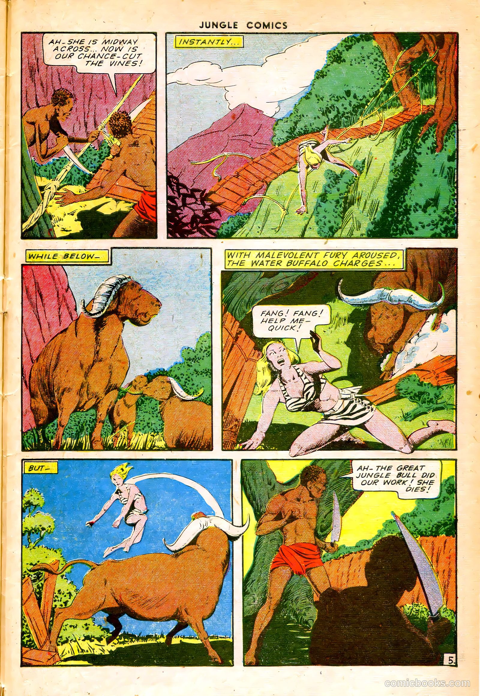 Jungle Comics #66 (1945) — page 47 of 52