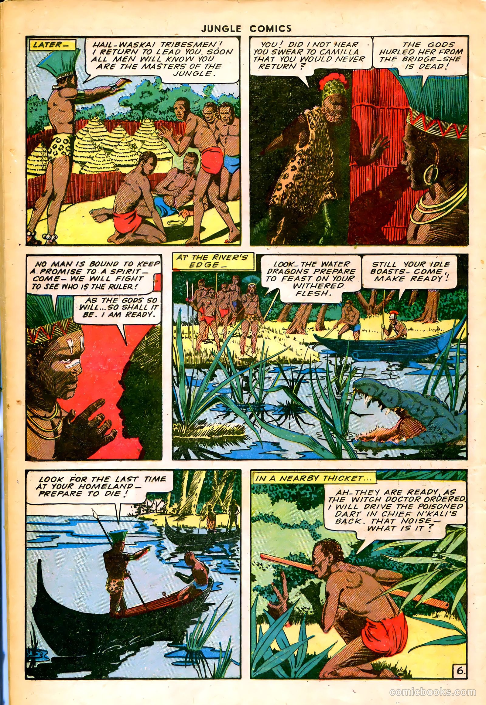 Jungle Comics #66 (1945) — page 48 of 52