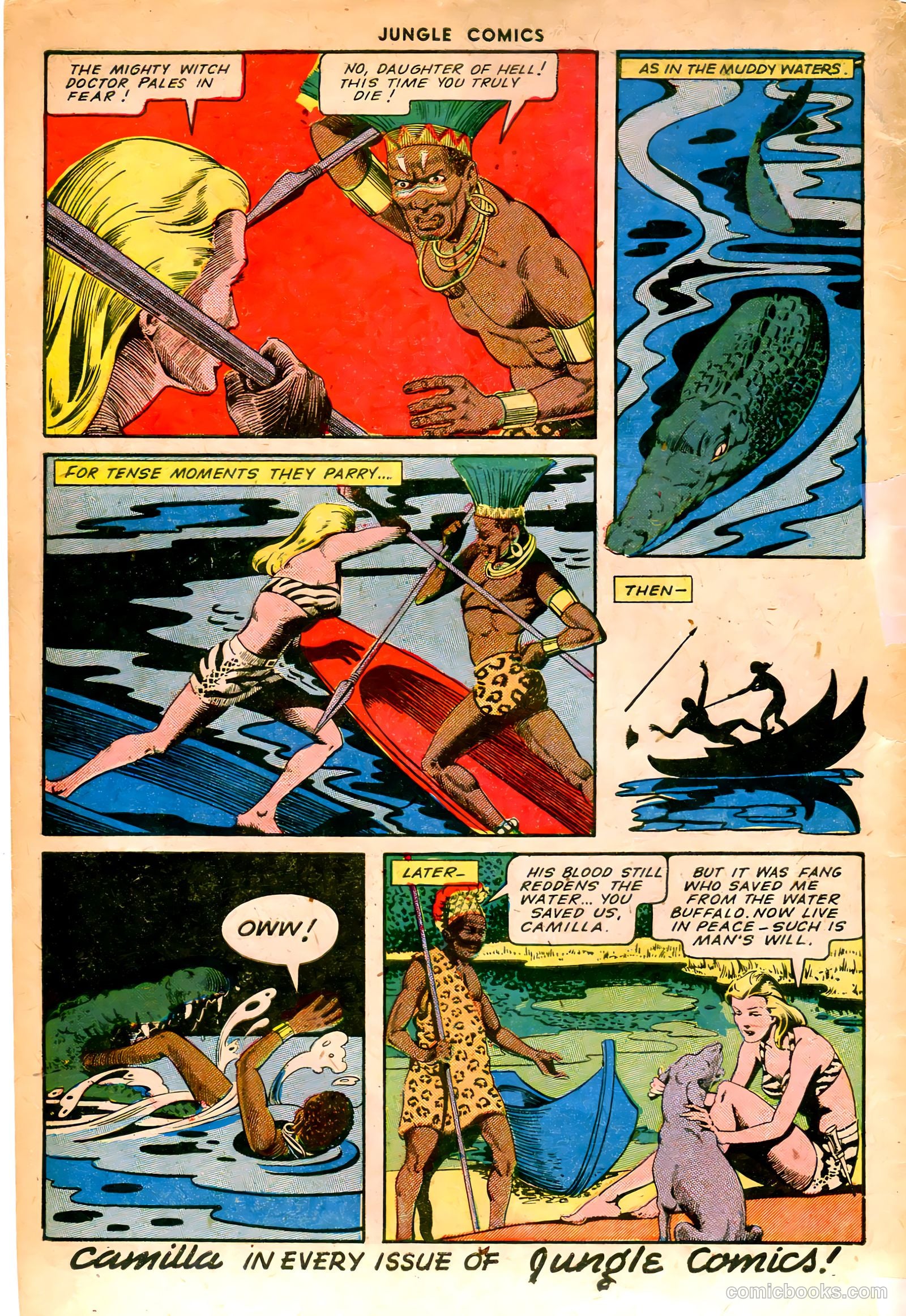 Jungle Comics #66 (1945) — page 50 of 52