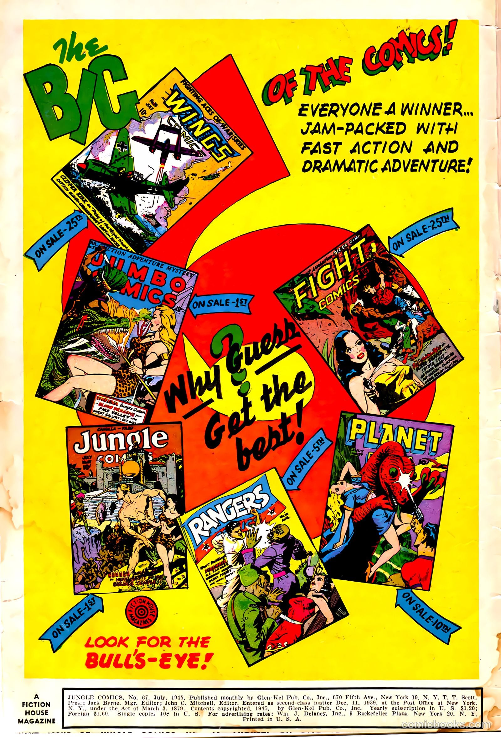 Jungle Comics #67 (1945) — page 2 of 52
