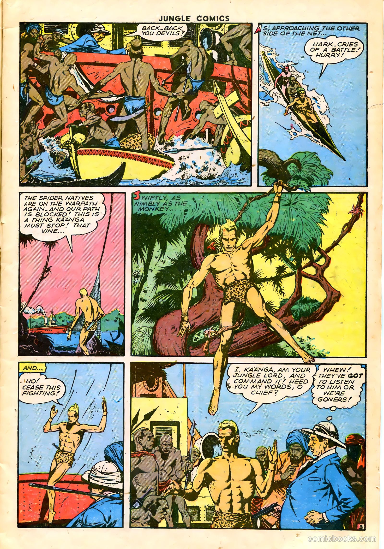 Jungle Comics #67 (1945) — page 5 of 52
