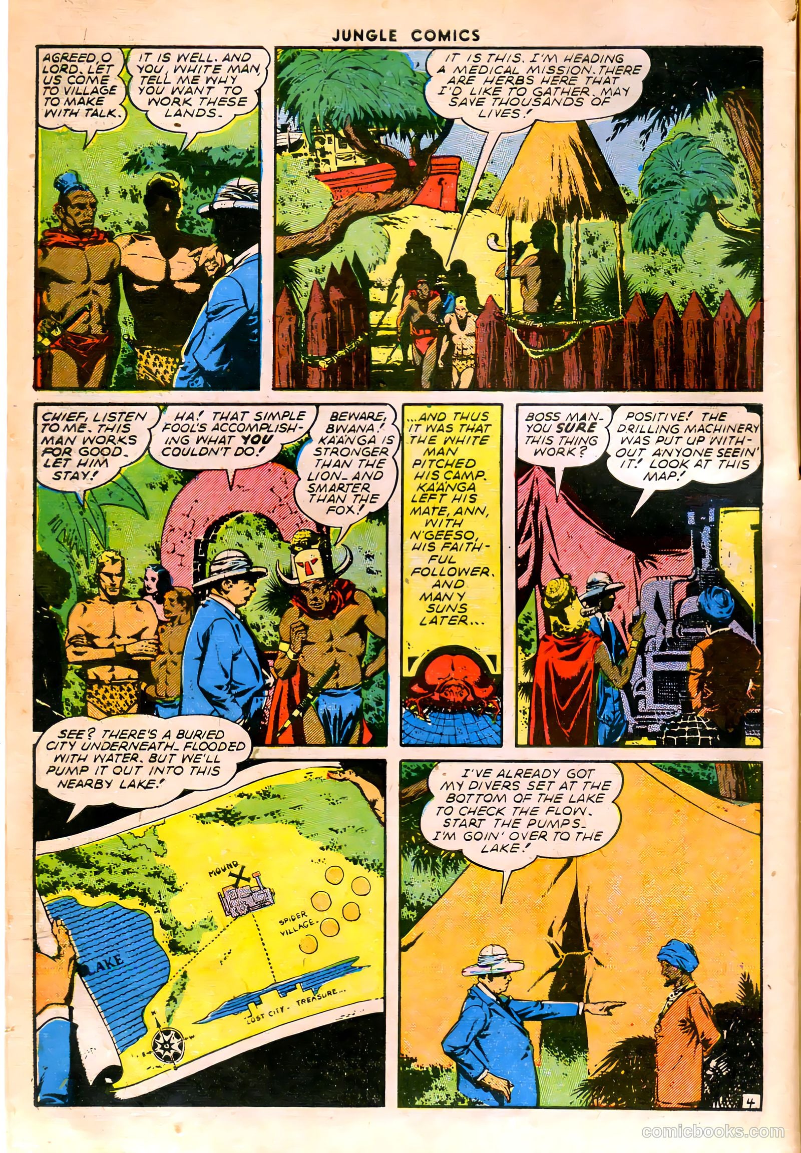 Jungle Comics #67 (1945) — page 6 of 52