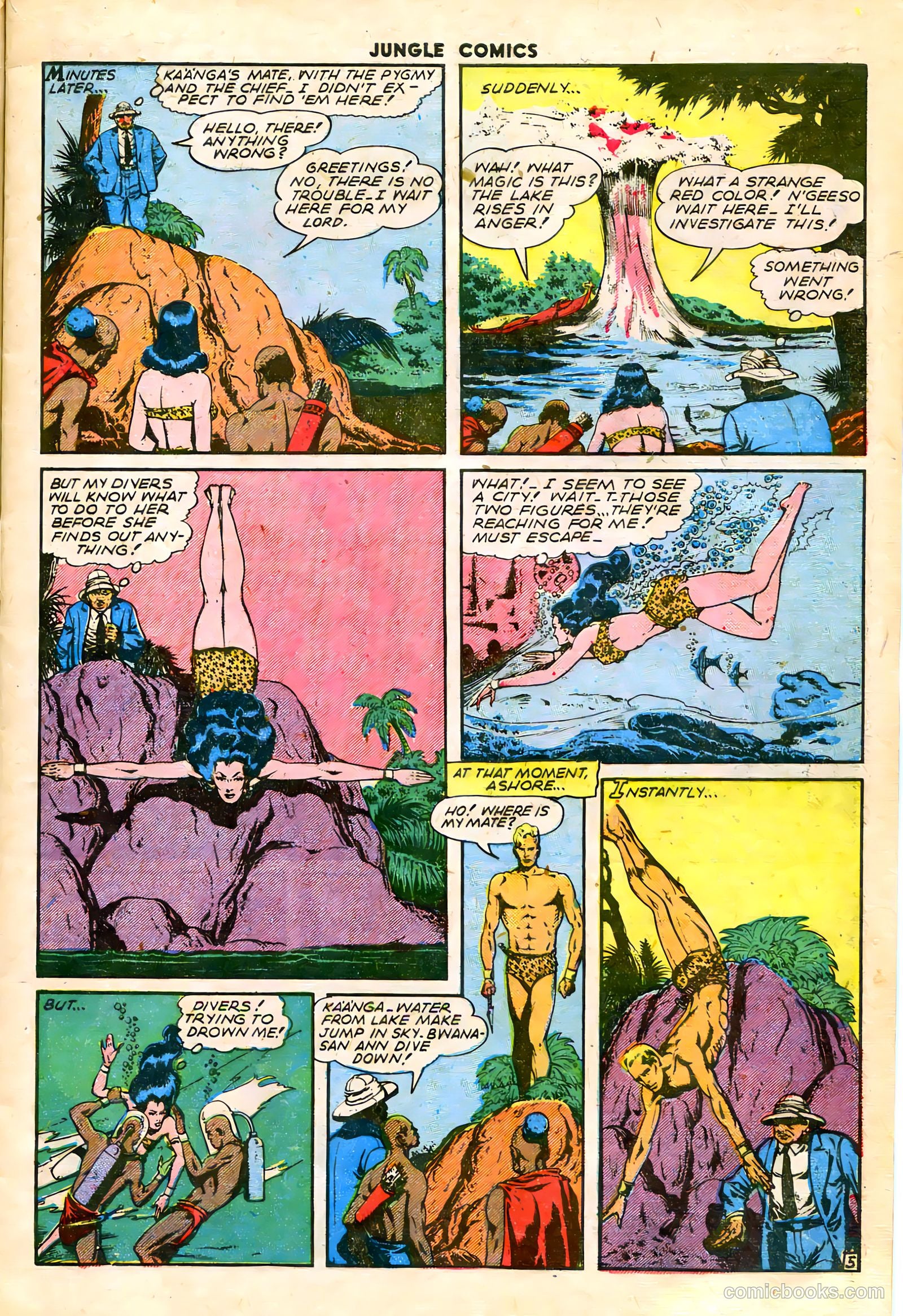Jungle Comics #67 (1945) — page 7 of 52