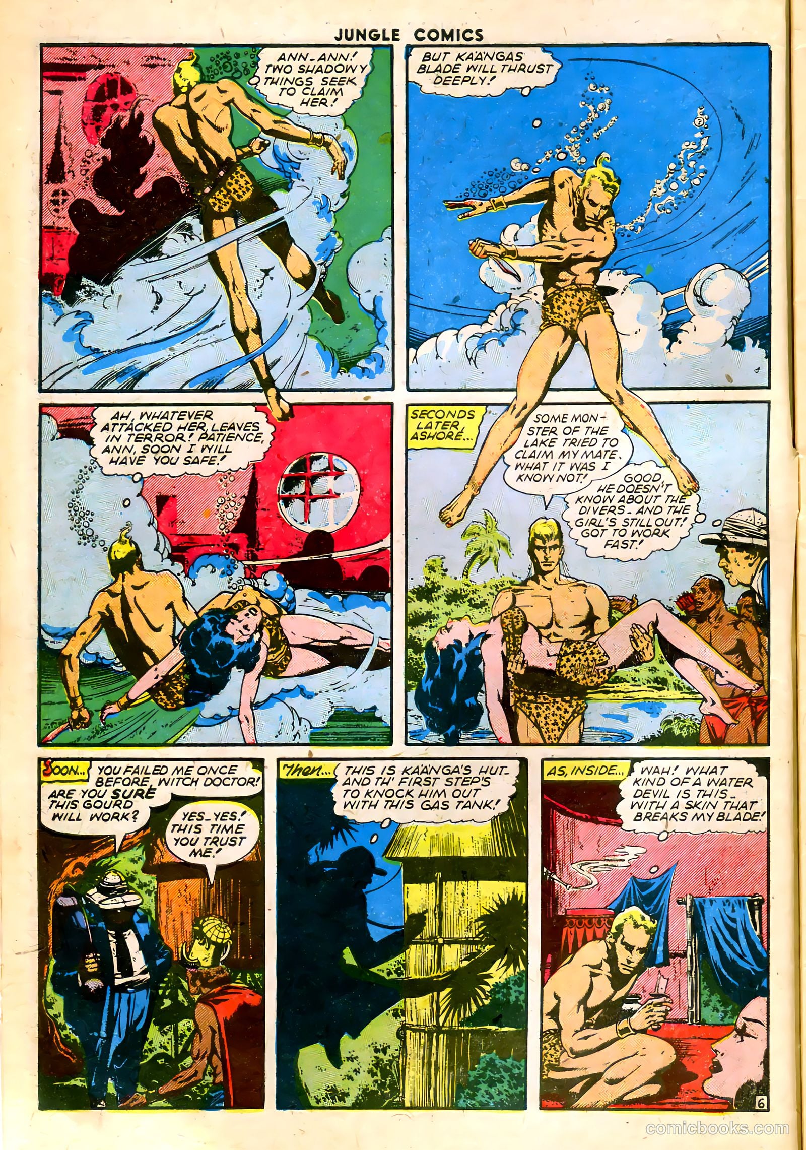 Jungle Comics #67 (1945) — page 8 of 52