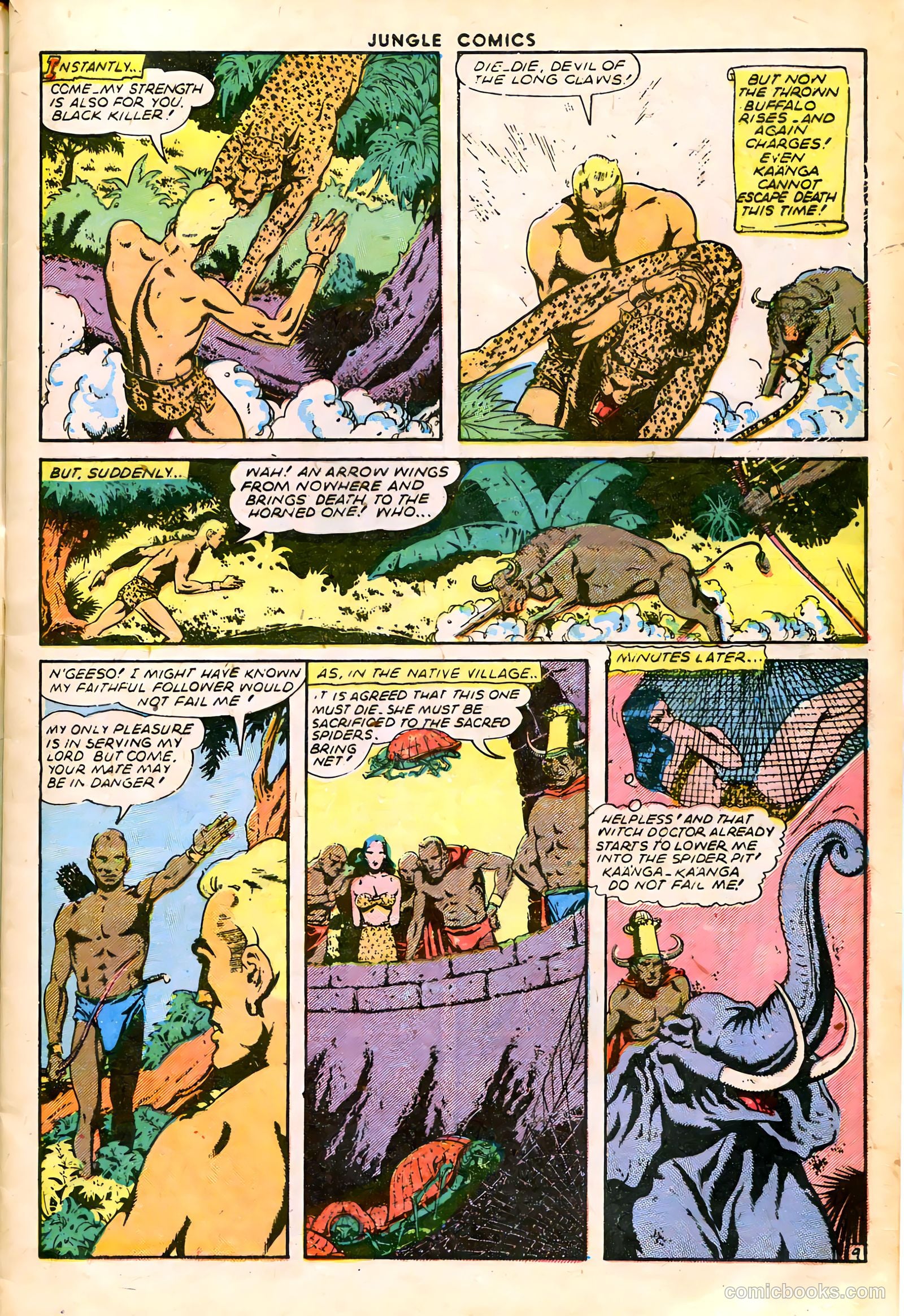 Jungle Comics #67 (1945) — page 11 of 52