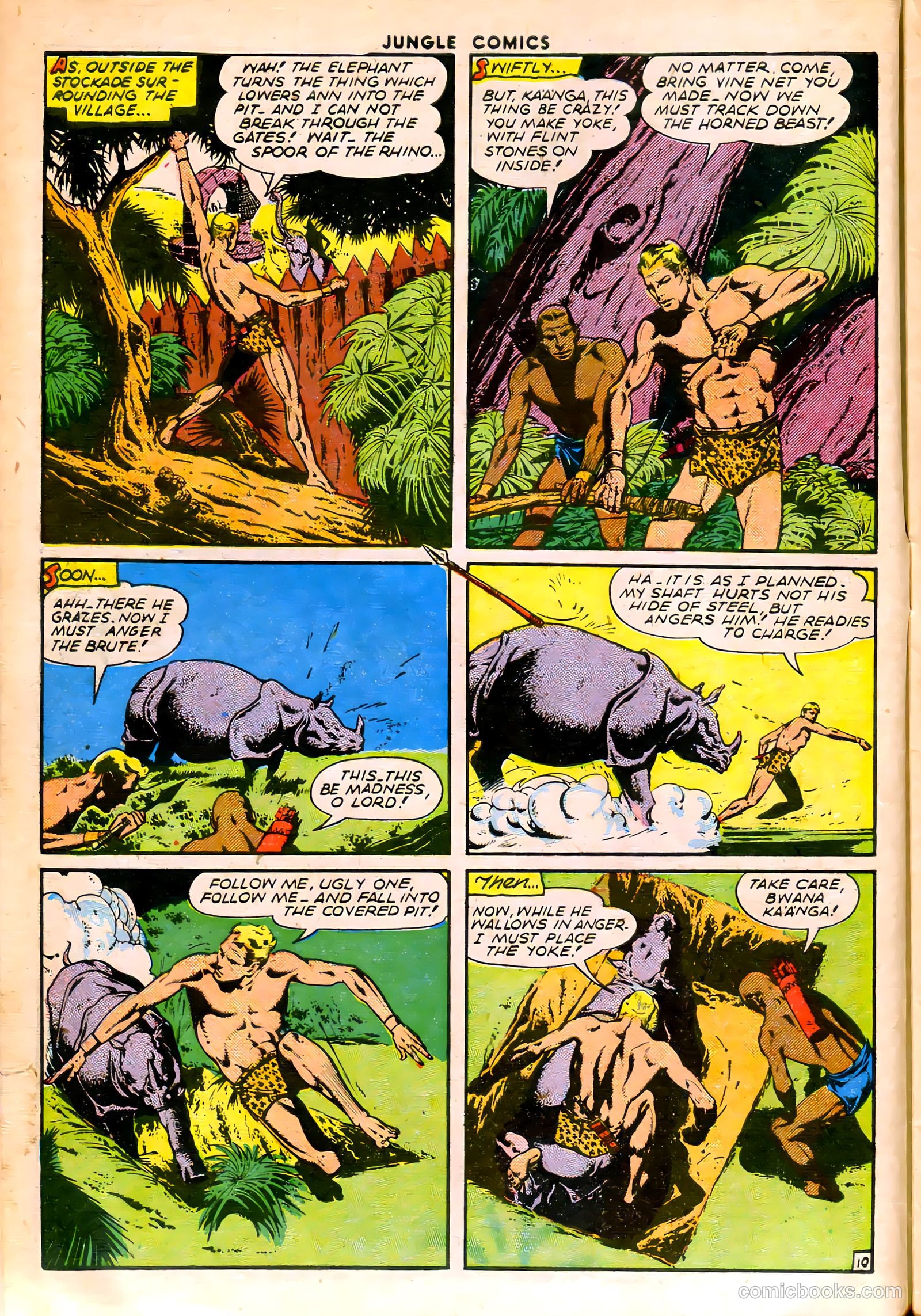 Jungle Comics #67 (1945) — page 12 of 52