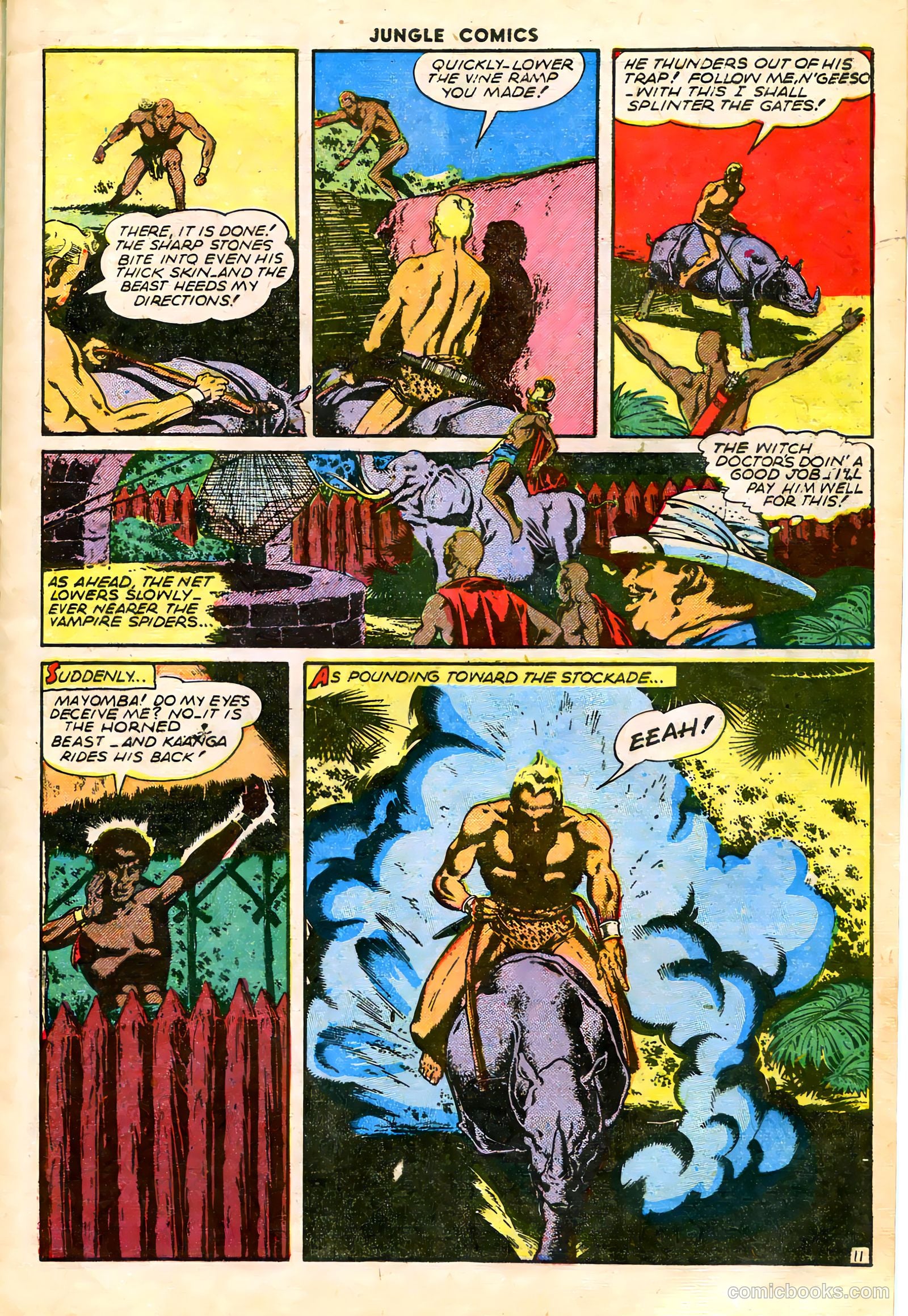 Jungle Comics #67 (1945) — page 13 of 52