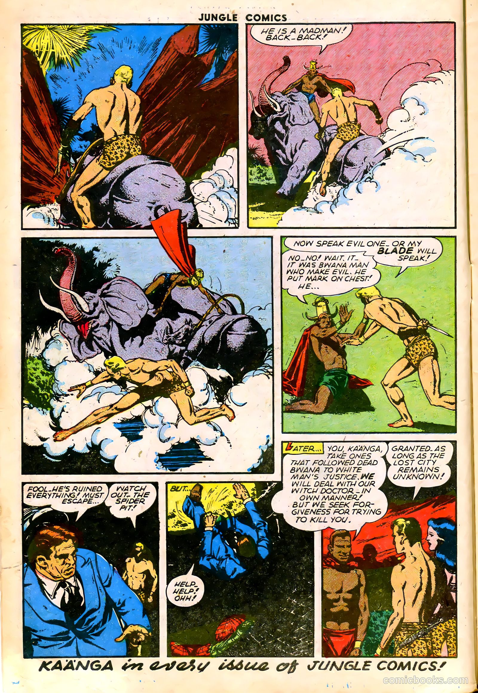 Jungle Comics #67 (1945) — page 14 of 52