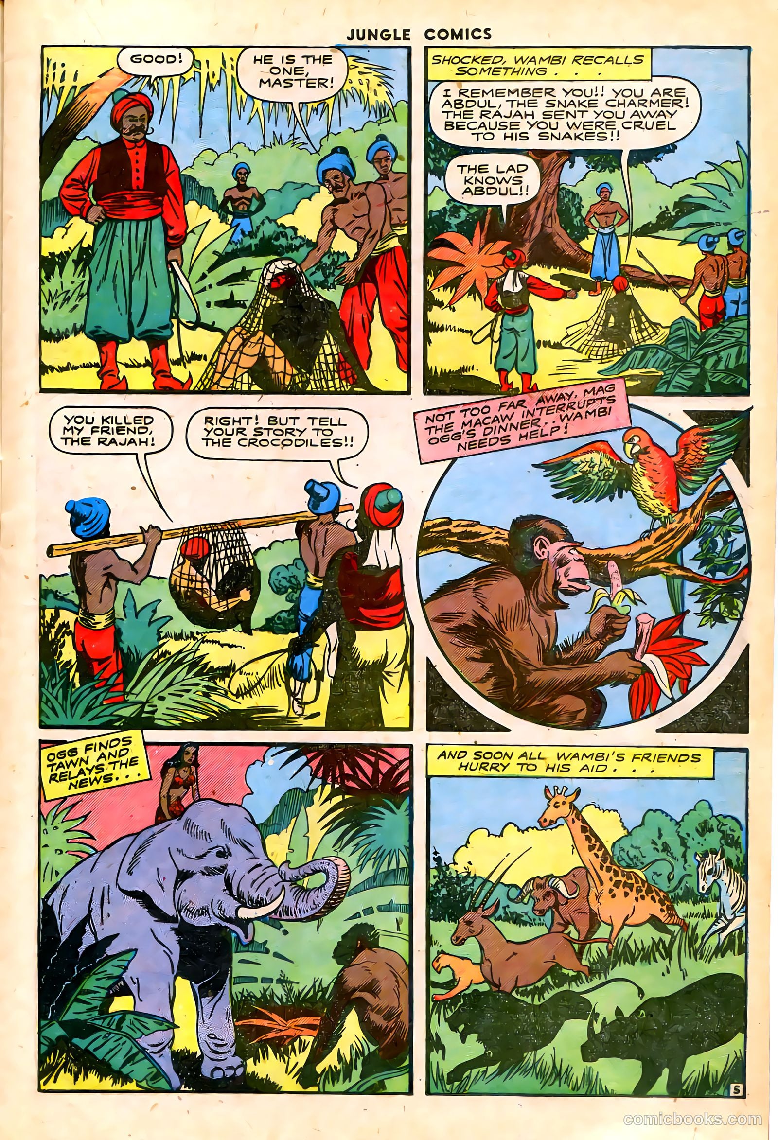 Jungle Comics #67 (1945) — page 19 of 52
