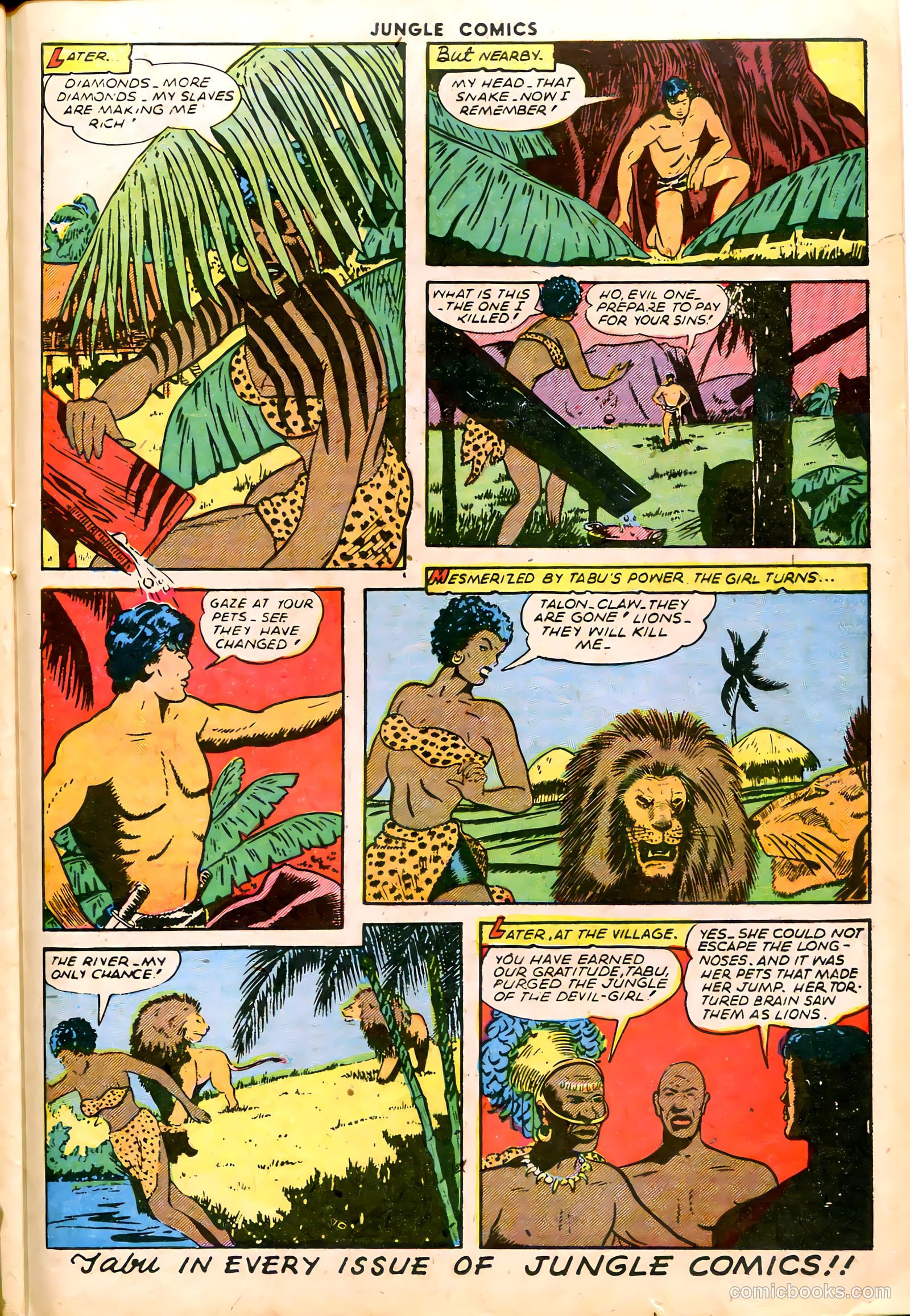 Jungle Comics #67 (1945) — page 35 of 52