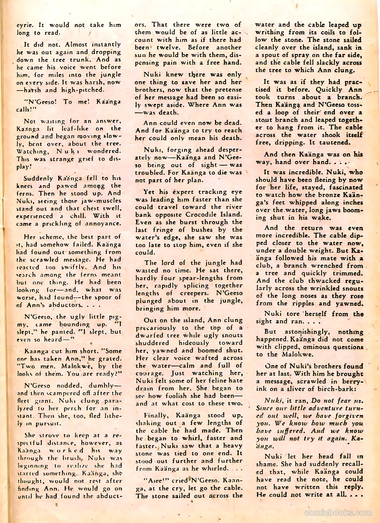 Jungle Comics #67 (1945) — page 37 of 52