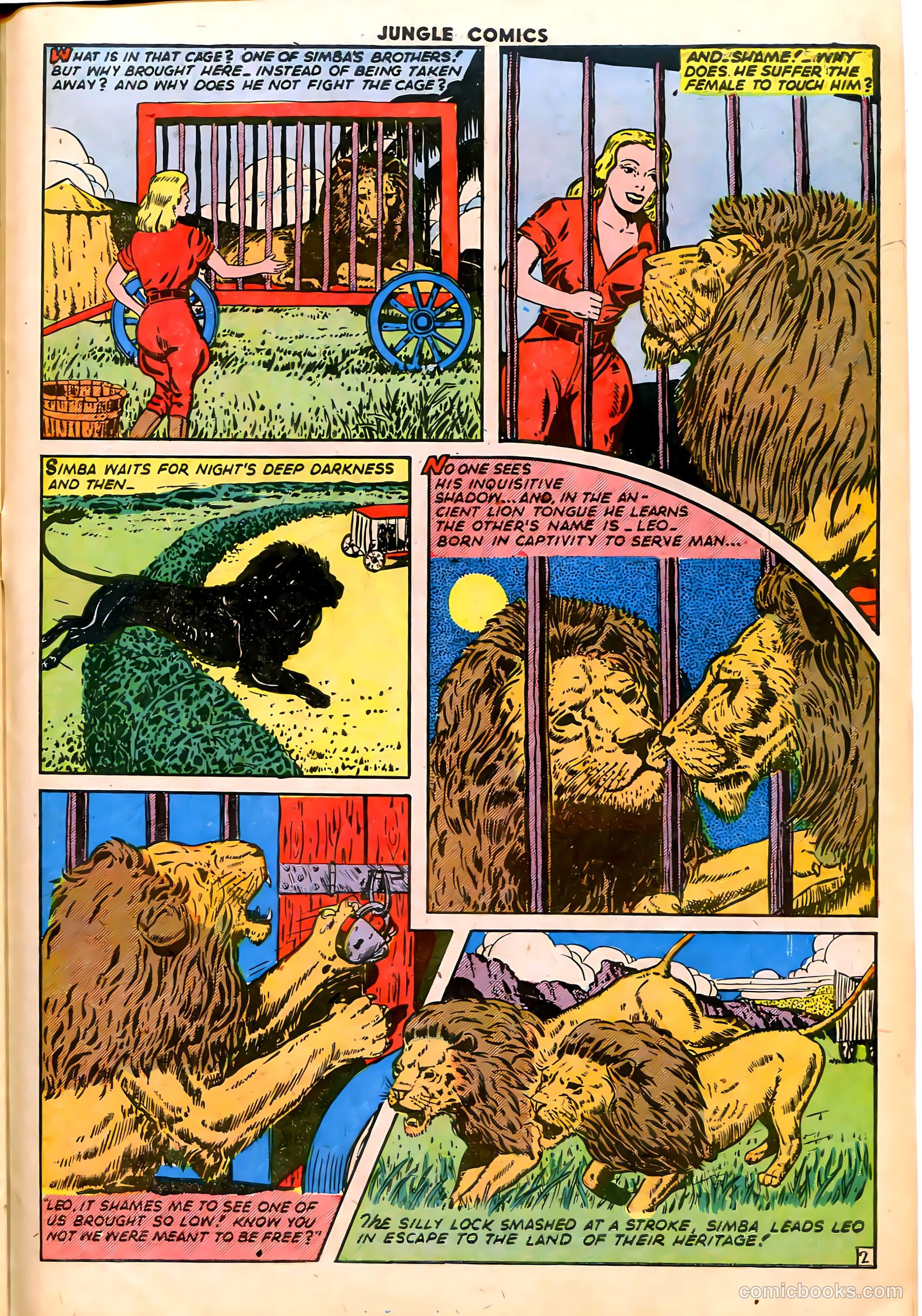Jungle Comics #67 (1945) — page 39 of 52
