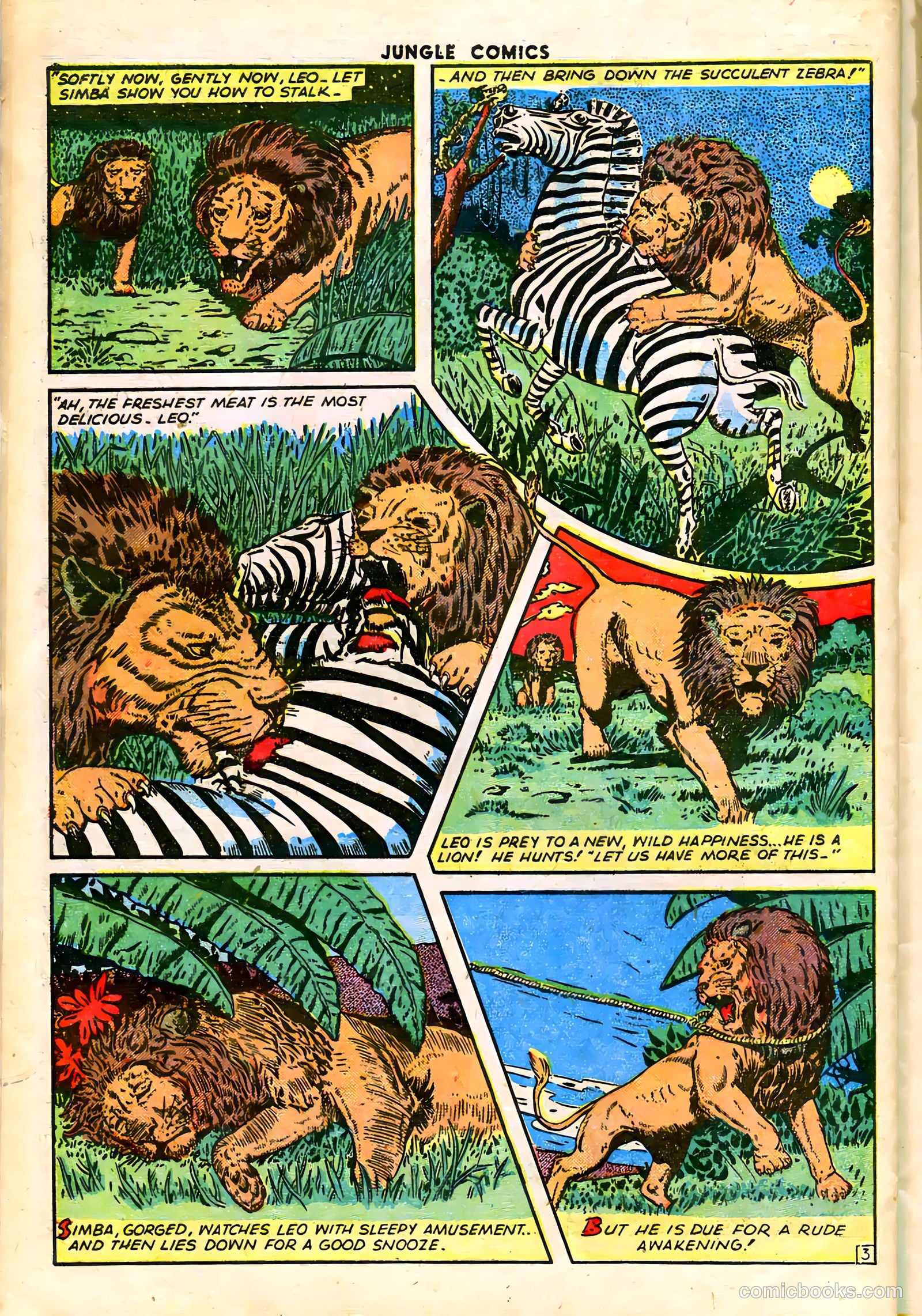 Jungle Comics #67 (1945) — page 40 of 52