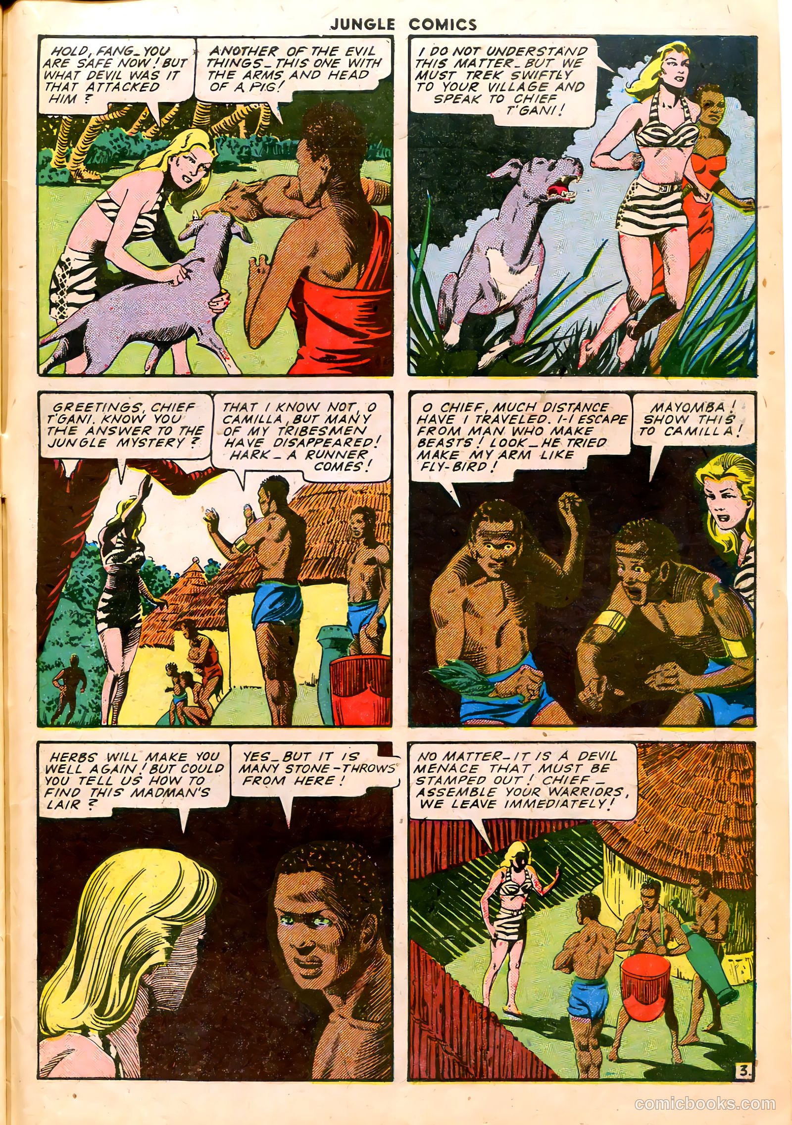 Jungle Comics #67 (1945) — page 45 of 52