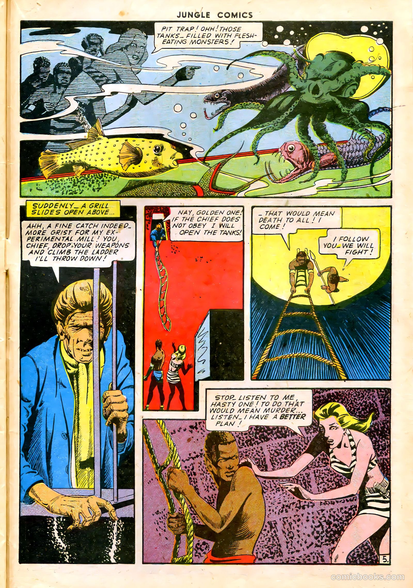 Jungle Comics #67 (1945) — page 47 of 52