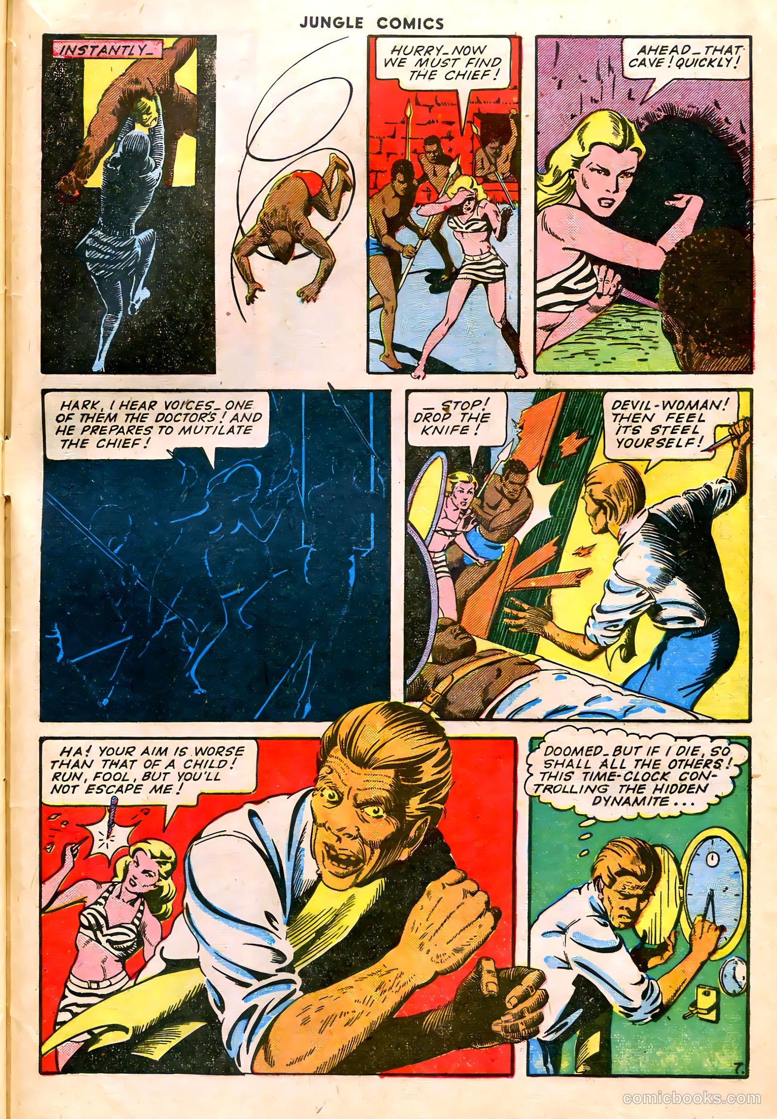 Jungle Comics #67 (1945) — page 49 of 52
