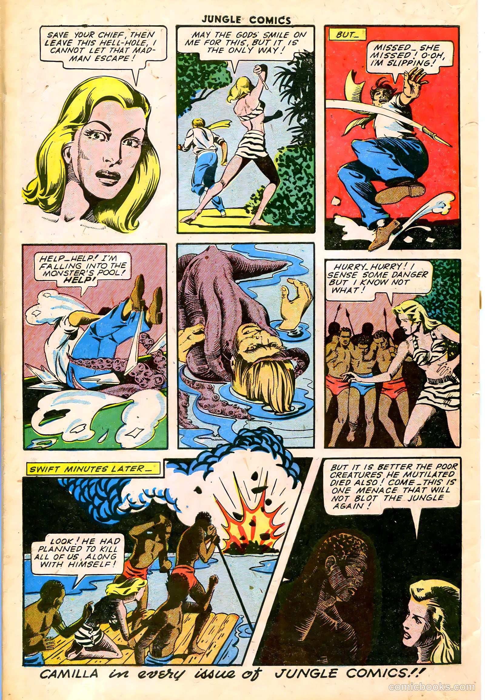 Jungle Comics #67 (1945) — page 50 of 52