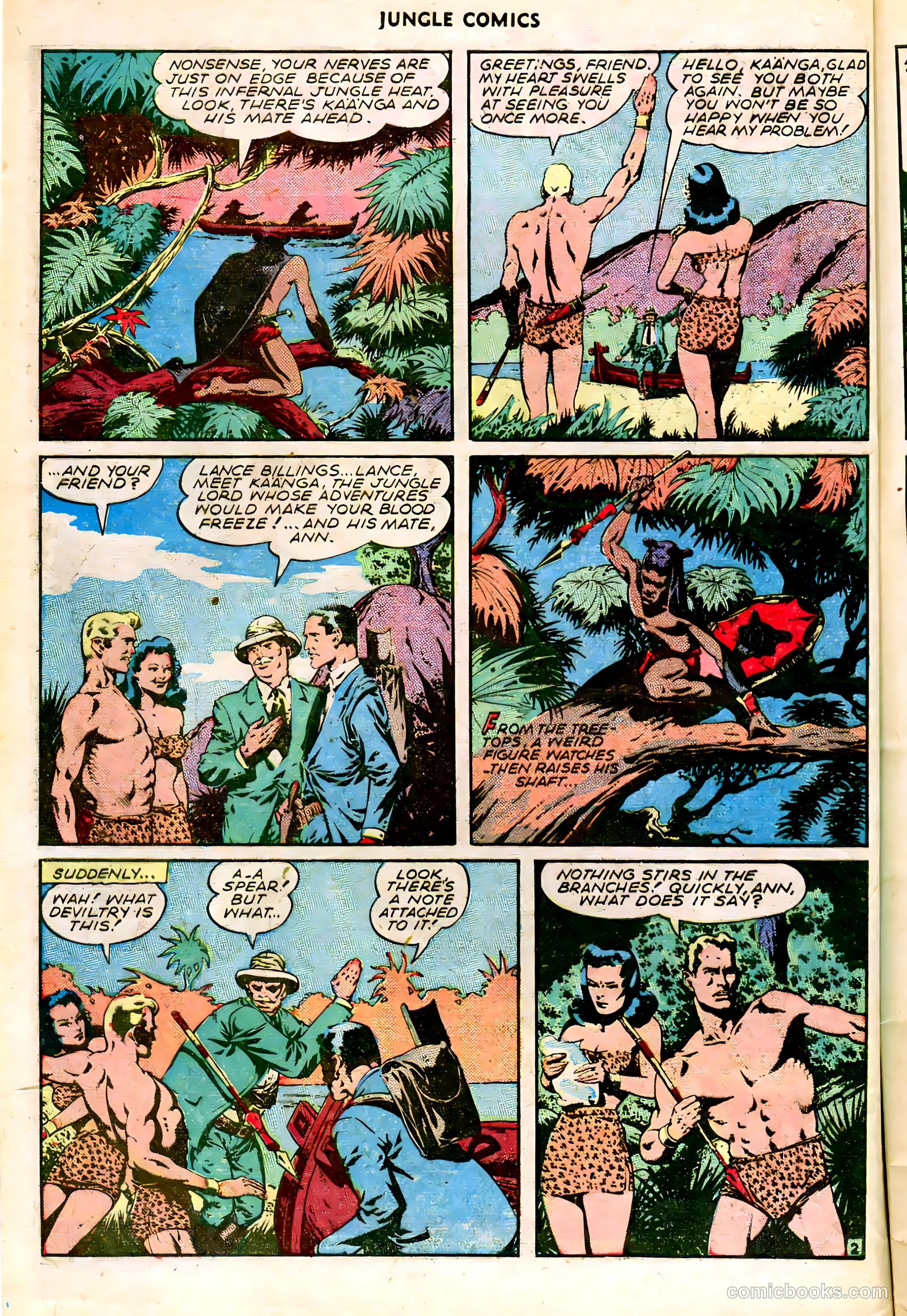 Jungle Comics #68 (1945) — page 4 of 36