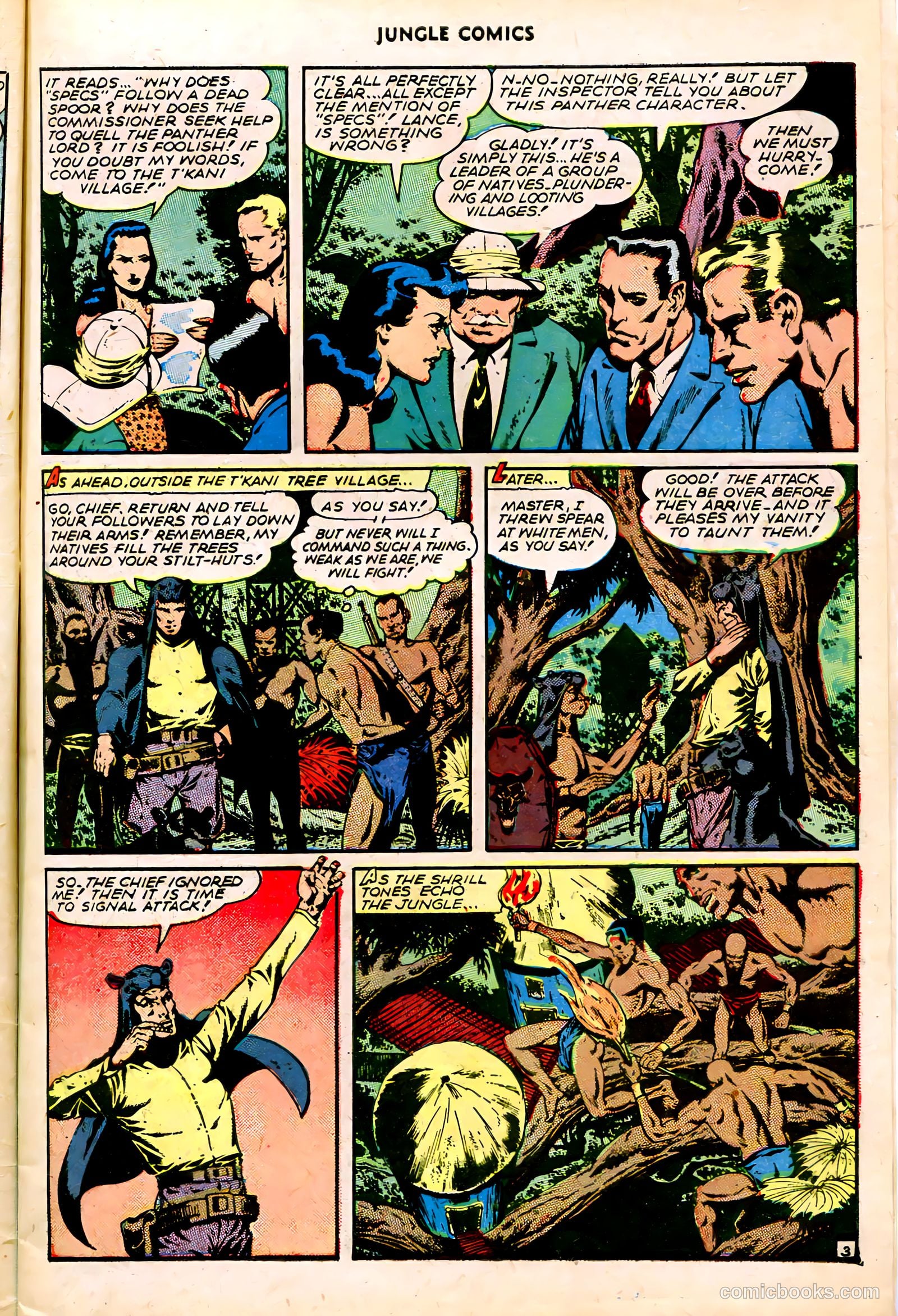 Jungle Comics #68 (1945) — page 5 of 36