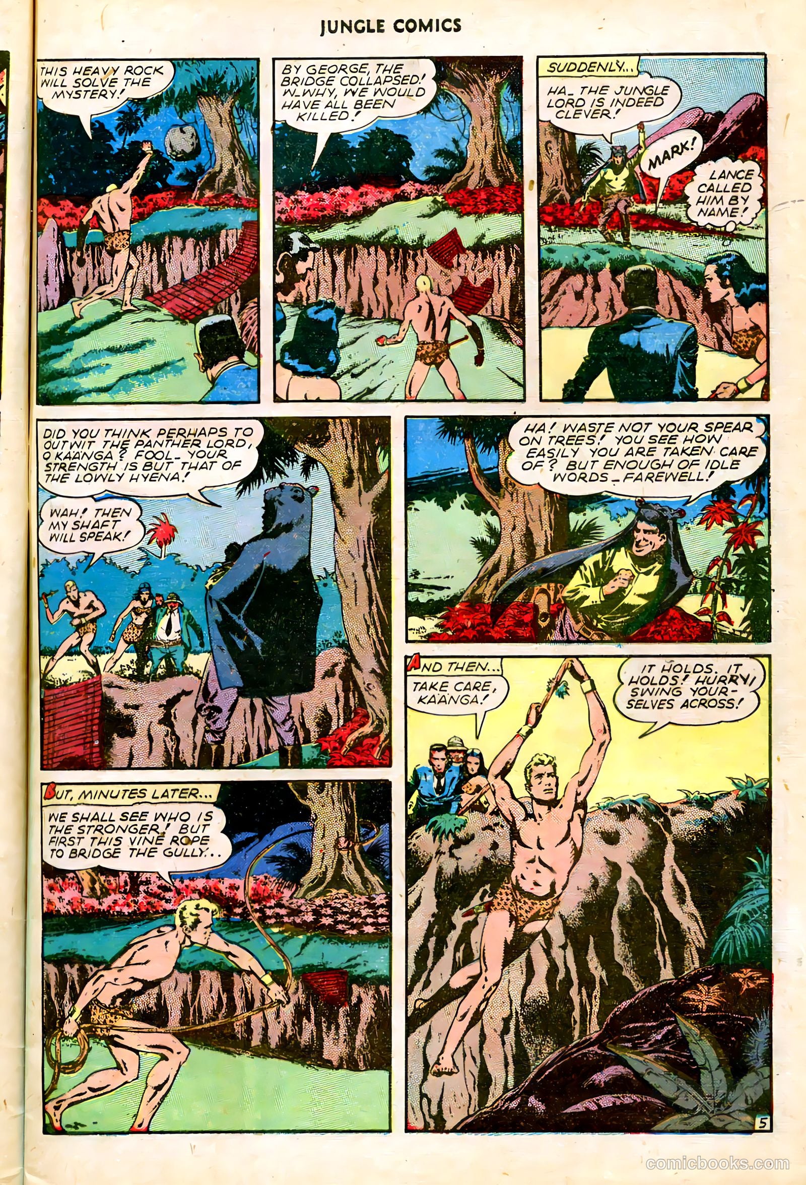 Jungle Comics #68 (1945) — page 7 of 36