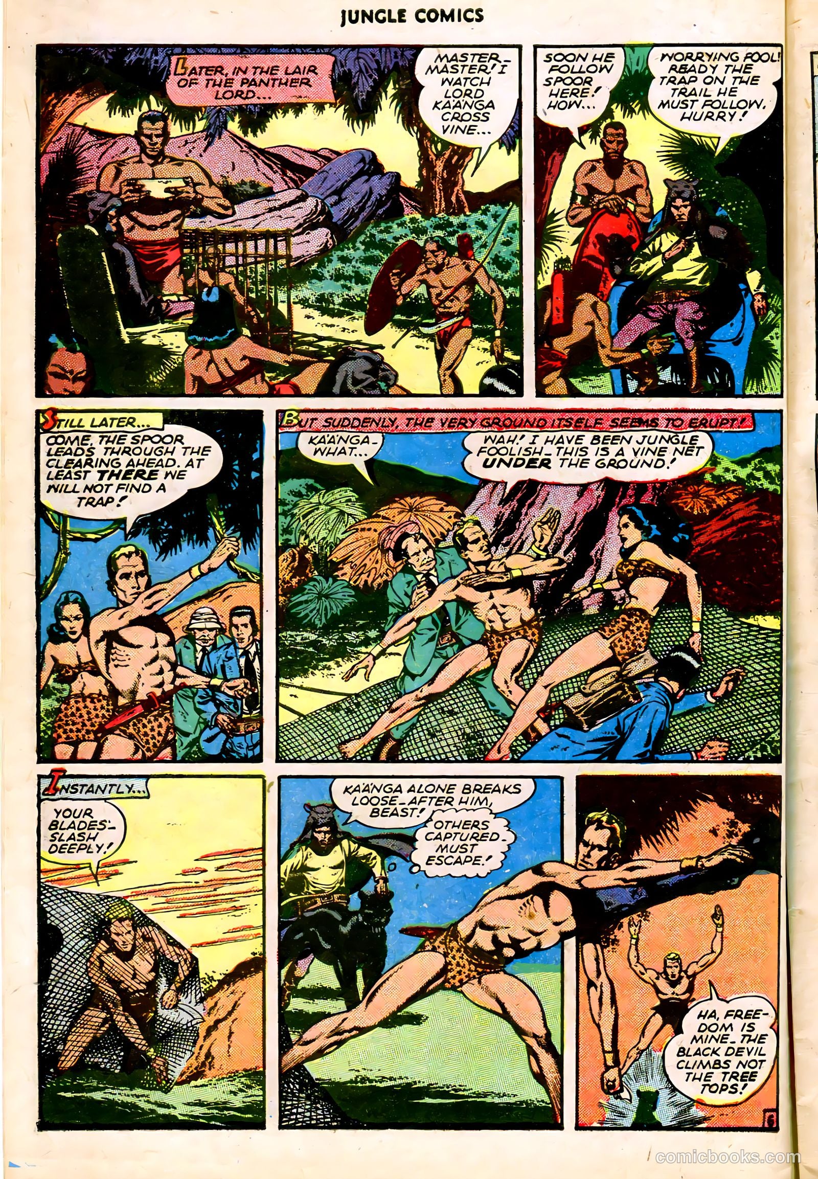 Jungle Comics #68 (1945) — page 8 of 36