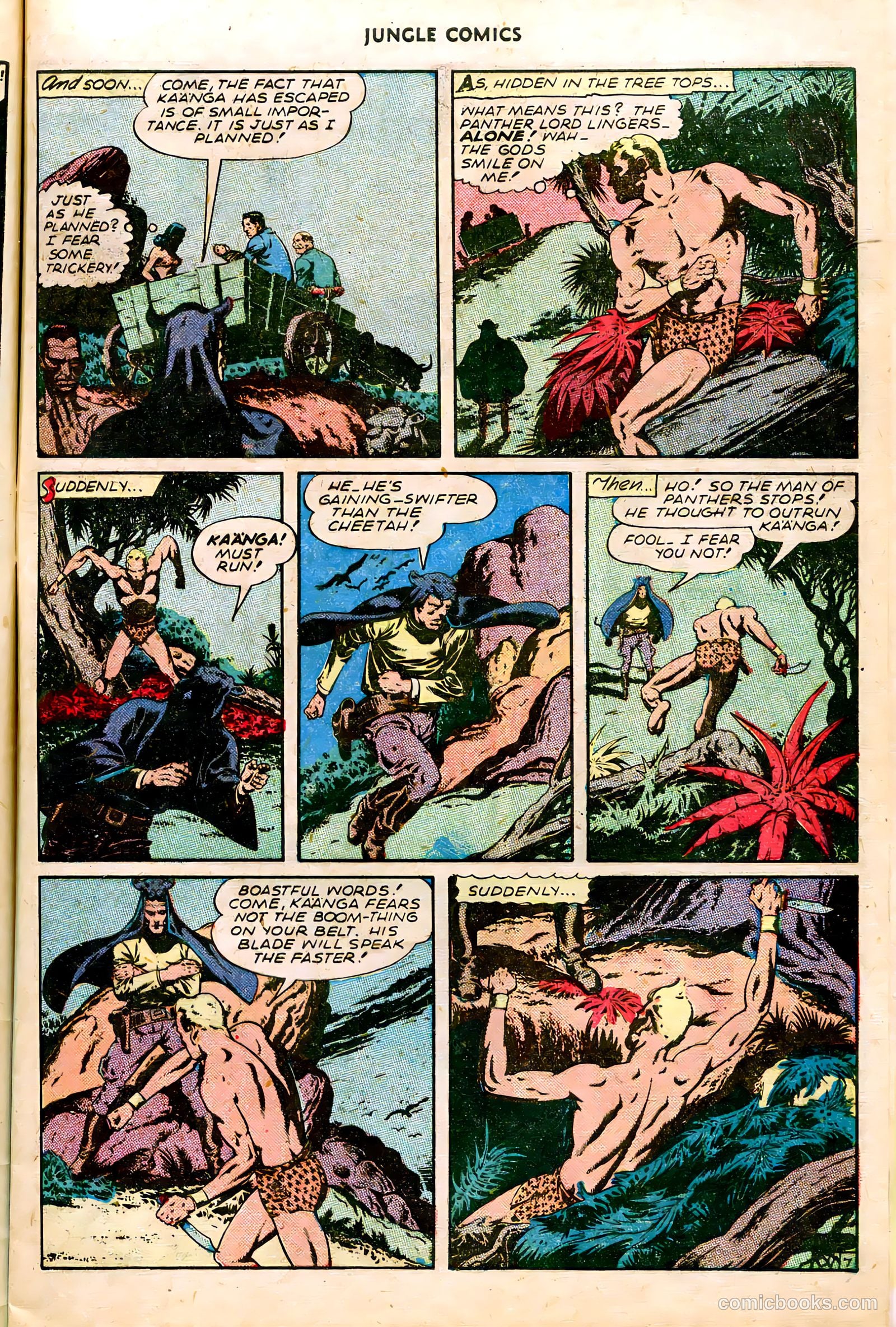 Jungle Comics #68 (1945) — page 9 of 36