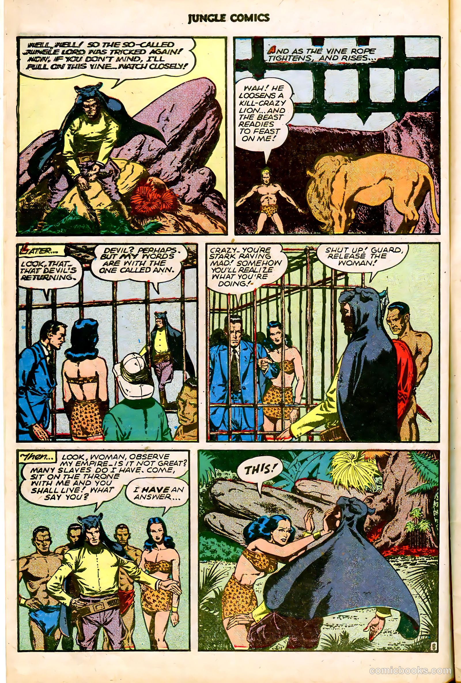 Jungle Comics #68 (1945) — page 10 of 36