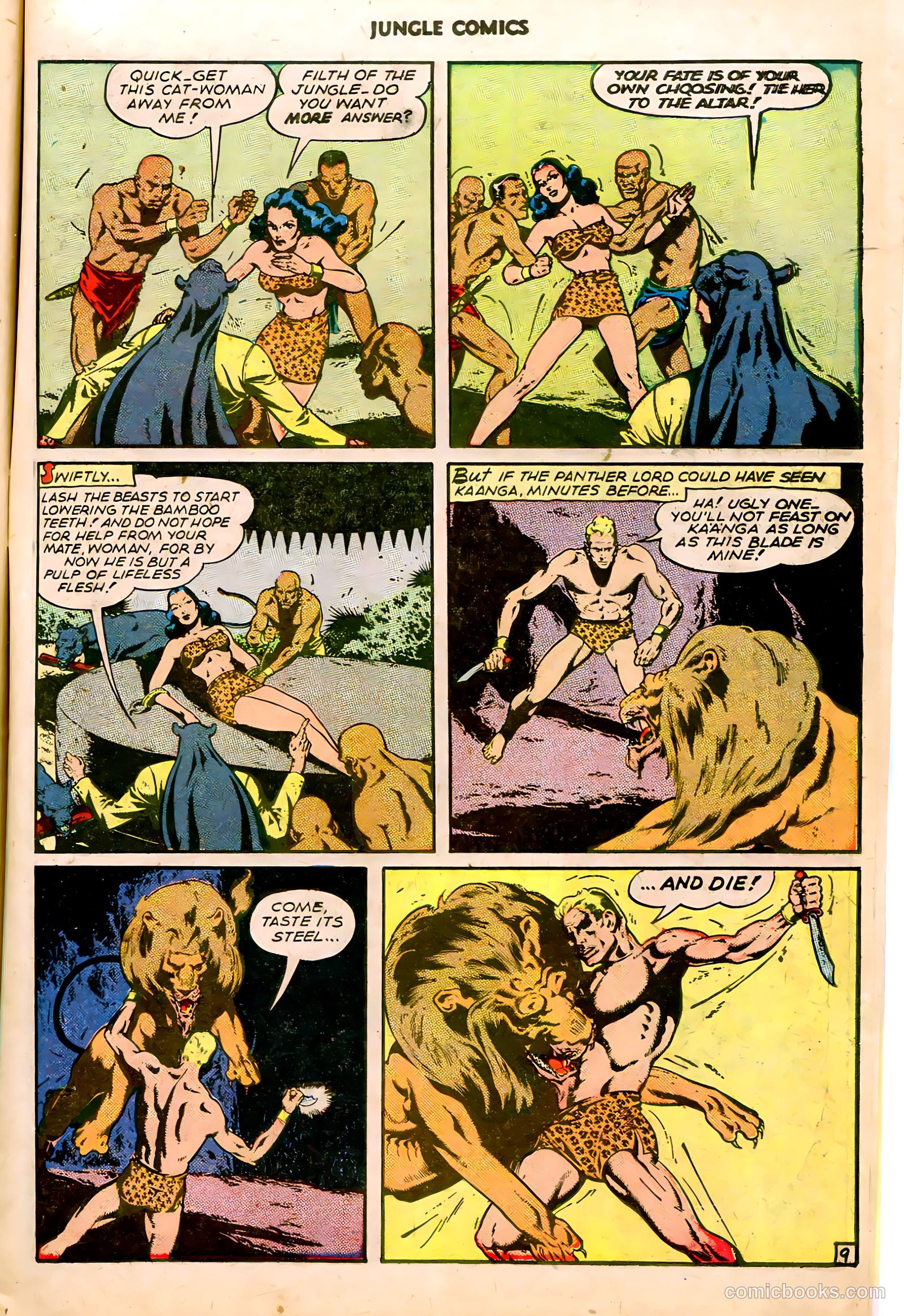 Jungle Comics #68 (1945) — page 11 of 36