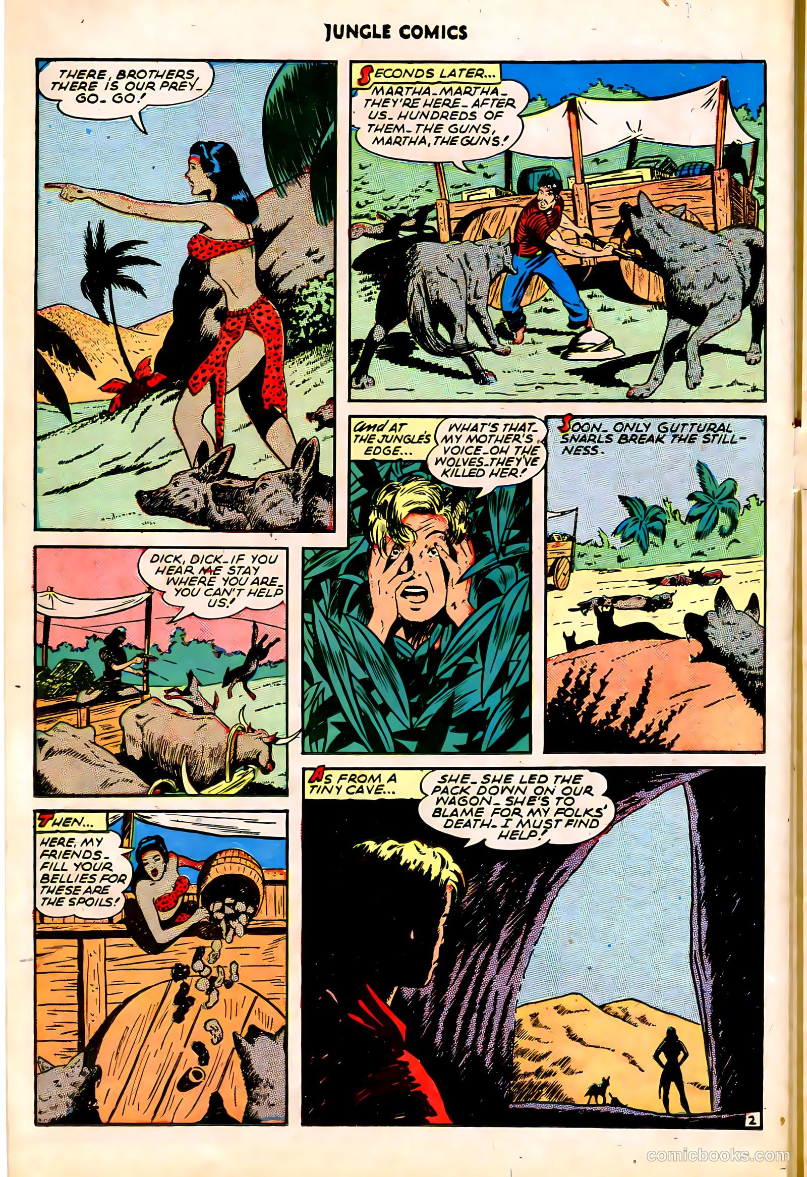 Jungle Comics #68 (1945) — page 16 of 36