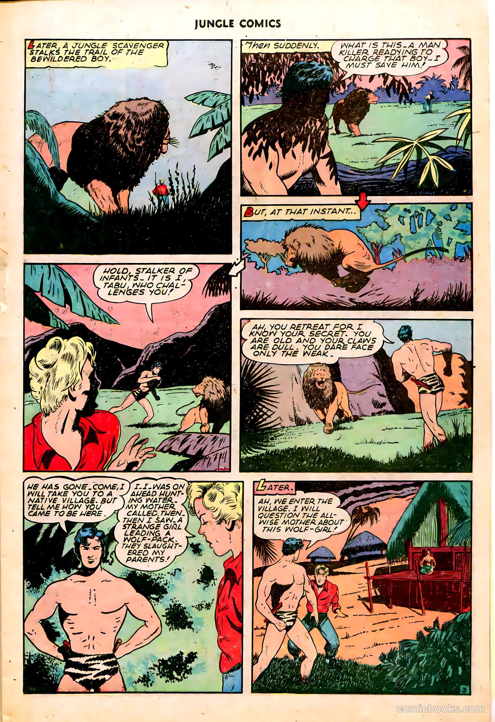 Jungle Comics #68 (1945) — page 17 of 36