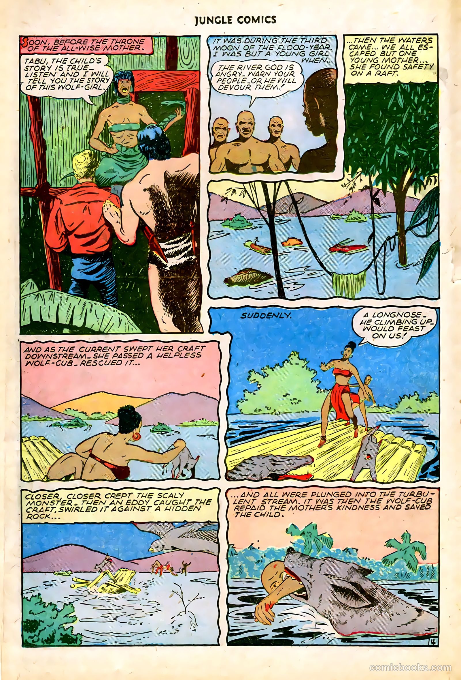 Jungle Comics #68 (1945) — page 18 of 36