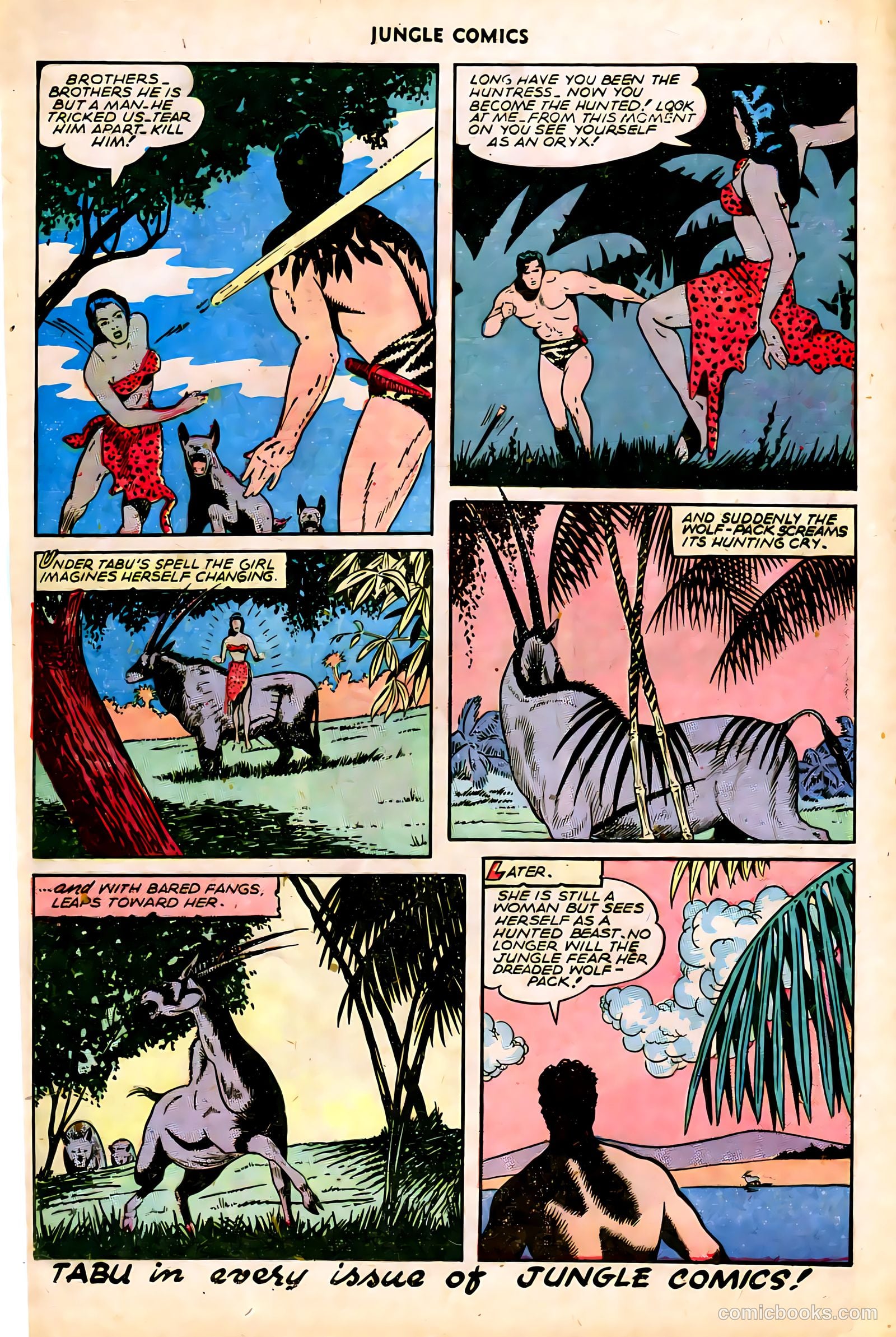 Jungle Comics #68 (1945) — page 20 of 36
